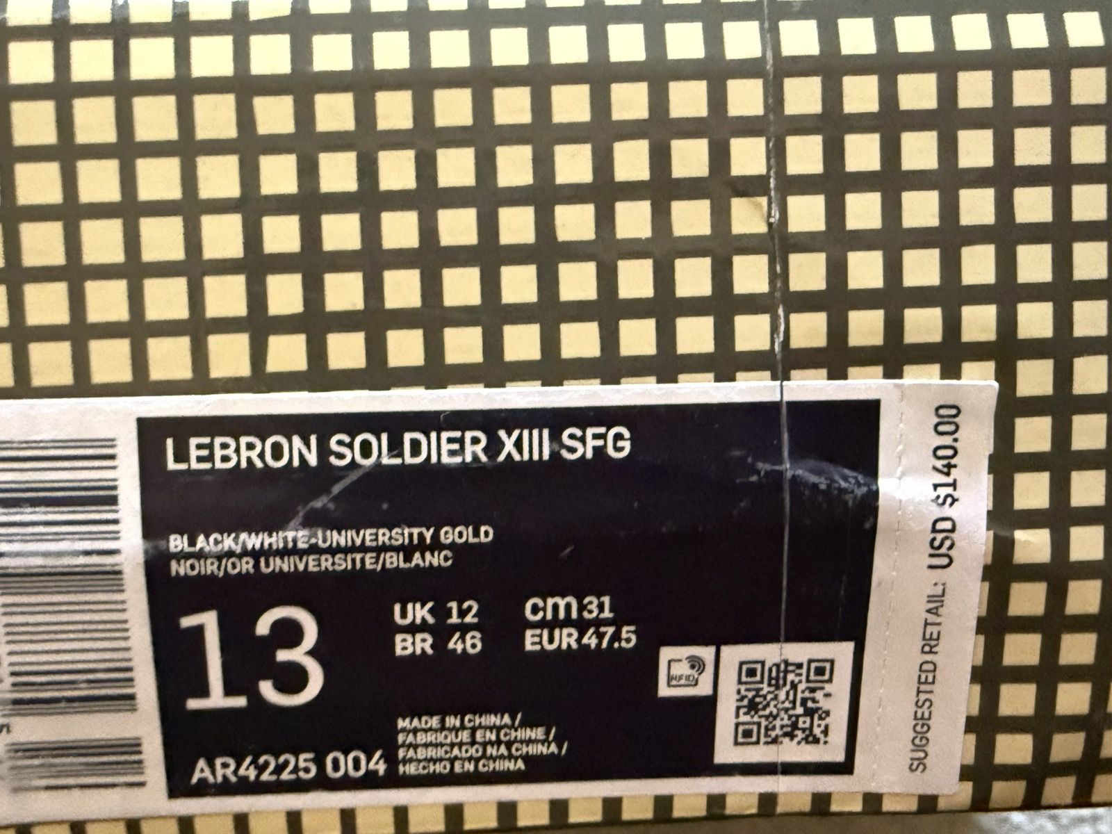 NBA × Nike Lebron Solider XIII SFG Size US 13 / EU 46 - 6 Thumbnail