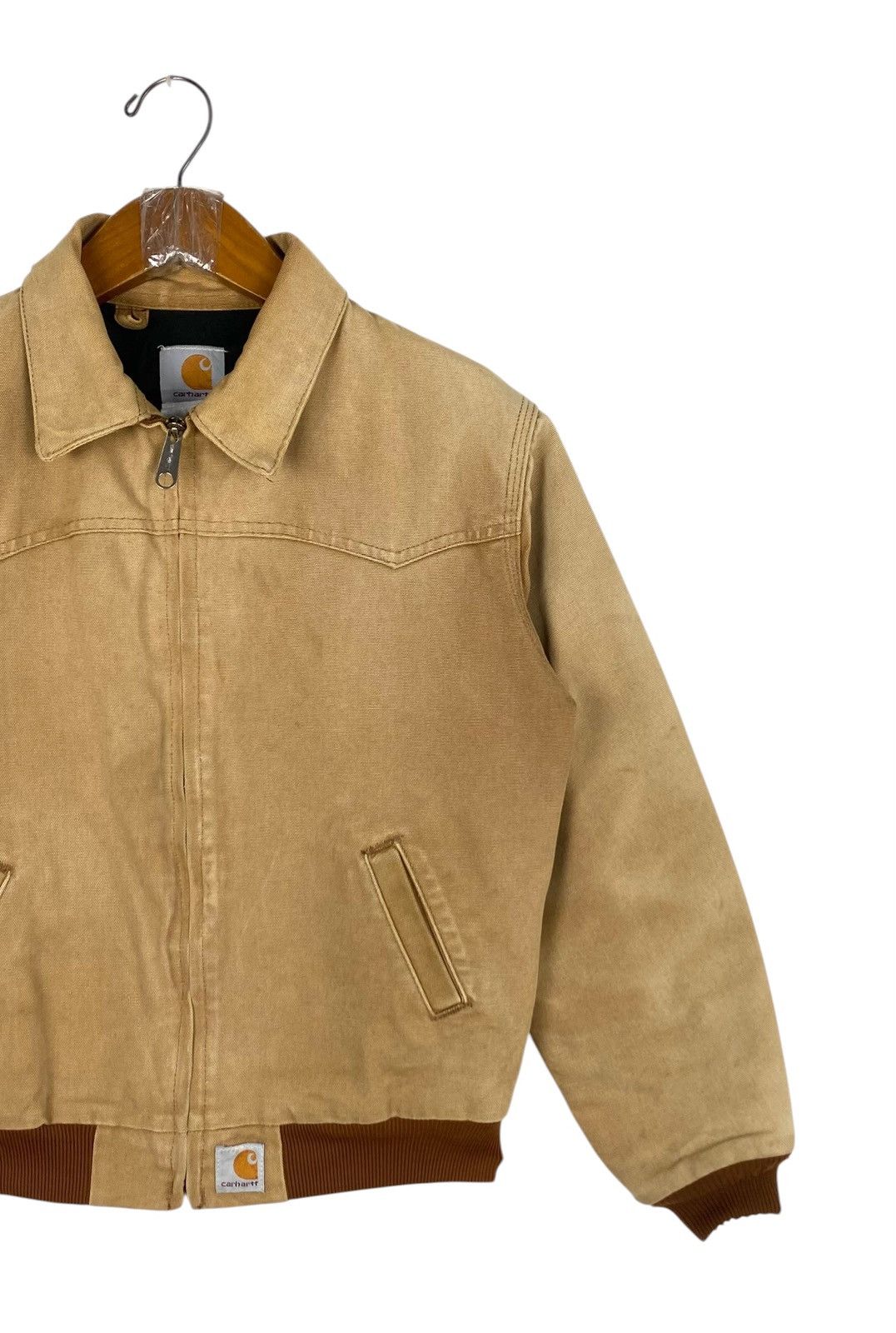 Carhartt Rare‼️ Vtg 90’s Carhartt j13 Santa Fe Workwear Bomber Jacket Size US L / EU 52-54 / 3 - 3 Thumbnail