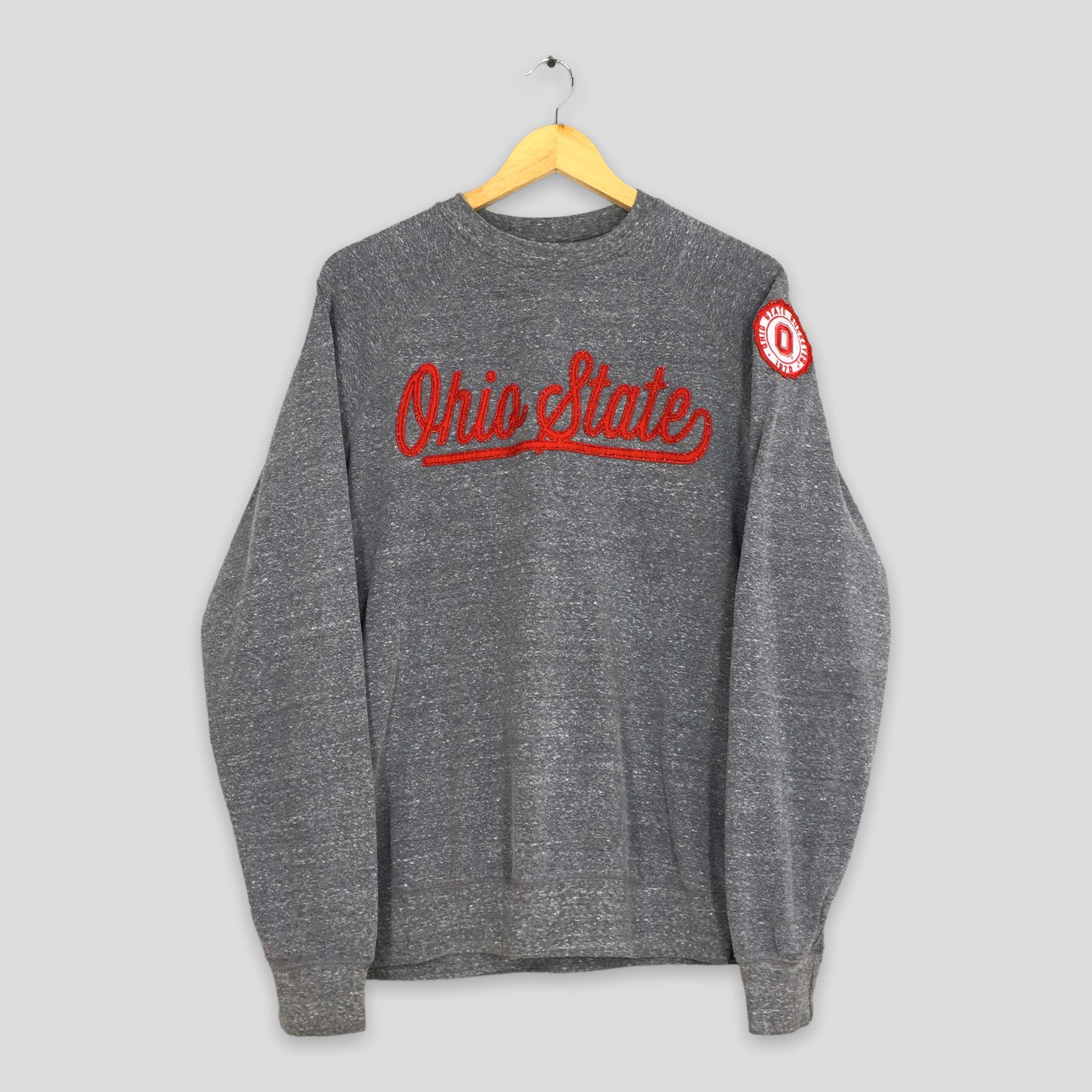 Vintage Vintage Ohio State Buckeyes Gray Sweater Large Size US L / EU 52-54 / 3 - 1 Thumbnail