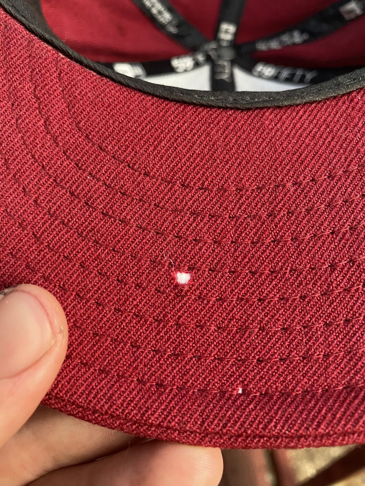 Supreme Supreme 2011 maroon box logo new era fitted cap 7 & 3/8 Size ONE SIZE - 6 Thumbnail