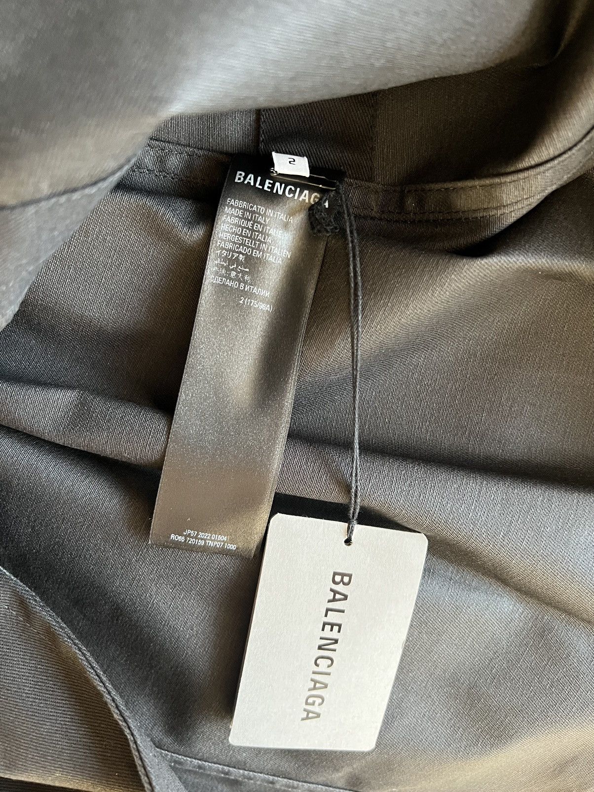 Balenciaga Balenciaga Long-Sleeved Cargo Jacket Size US M / EU 48-50 / 2 - 12 Thumbnail