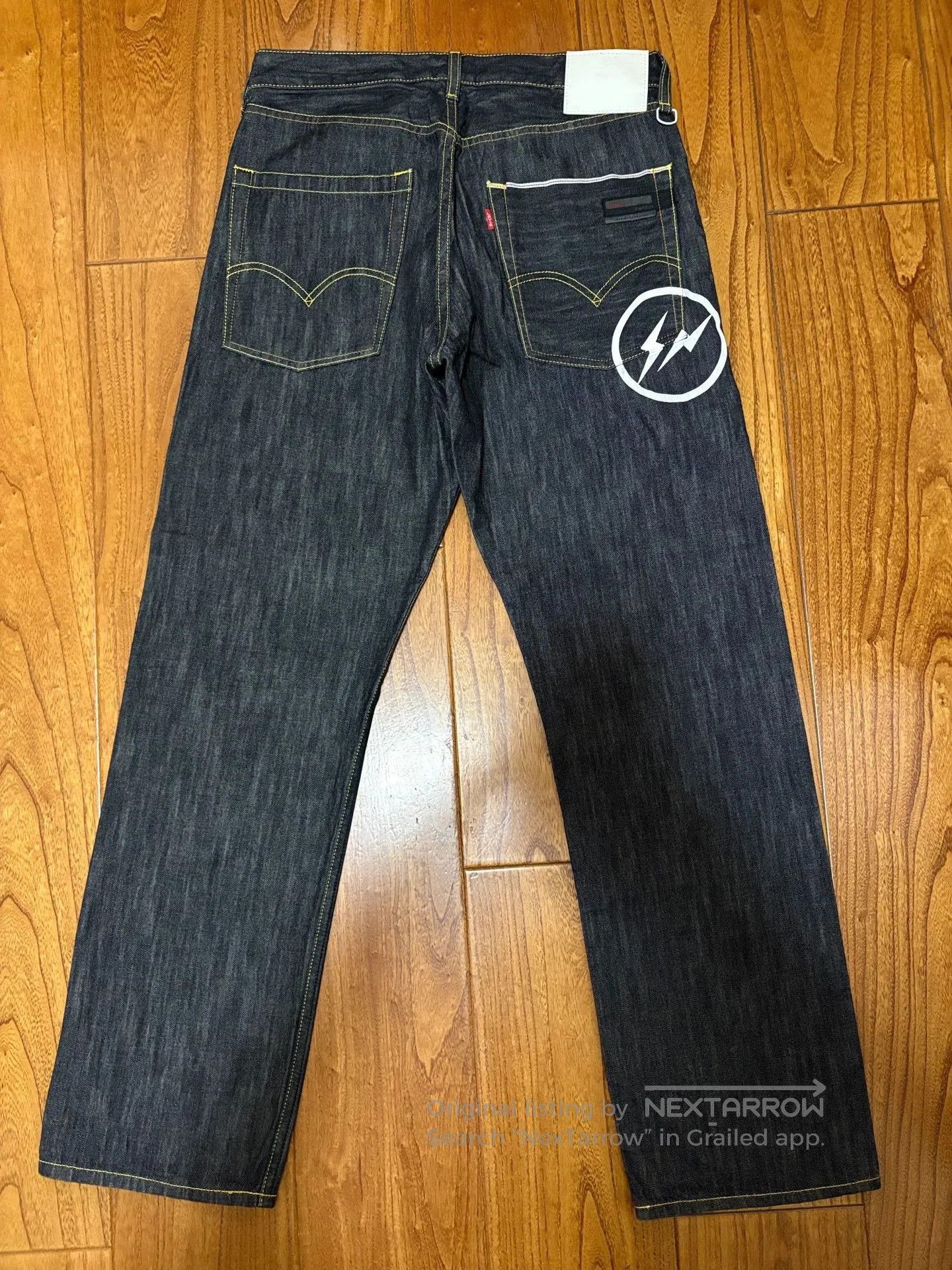 Fragment Design × Levi's Levis x Fragment Fenom 320 Skull Raw