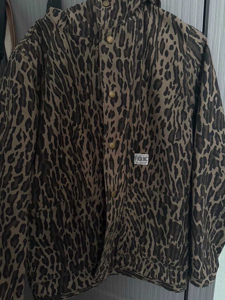 Wacko Maria wacko maria Reversible leopard print camouflage jacket 2503 Size US S / EU 44-46 / 1 - 1 Thumbnail