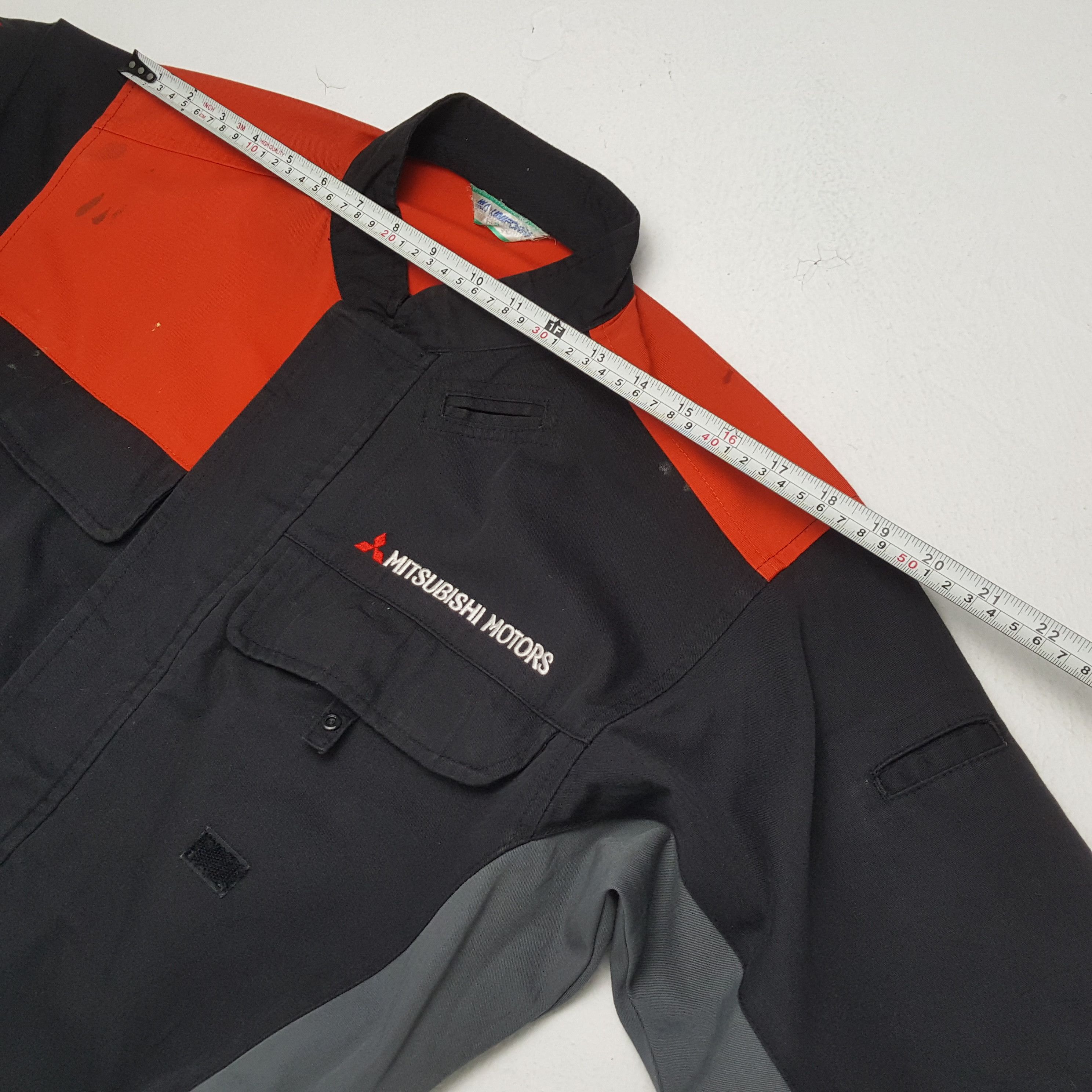Japanese Brand × Vintage MITSUBISHI MOTORS Workwear Style Coverall Jacket Size US M / EU 48-50 / 2 - 9 Thumbnail