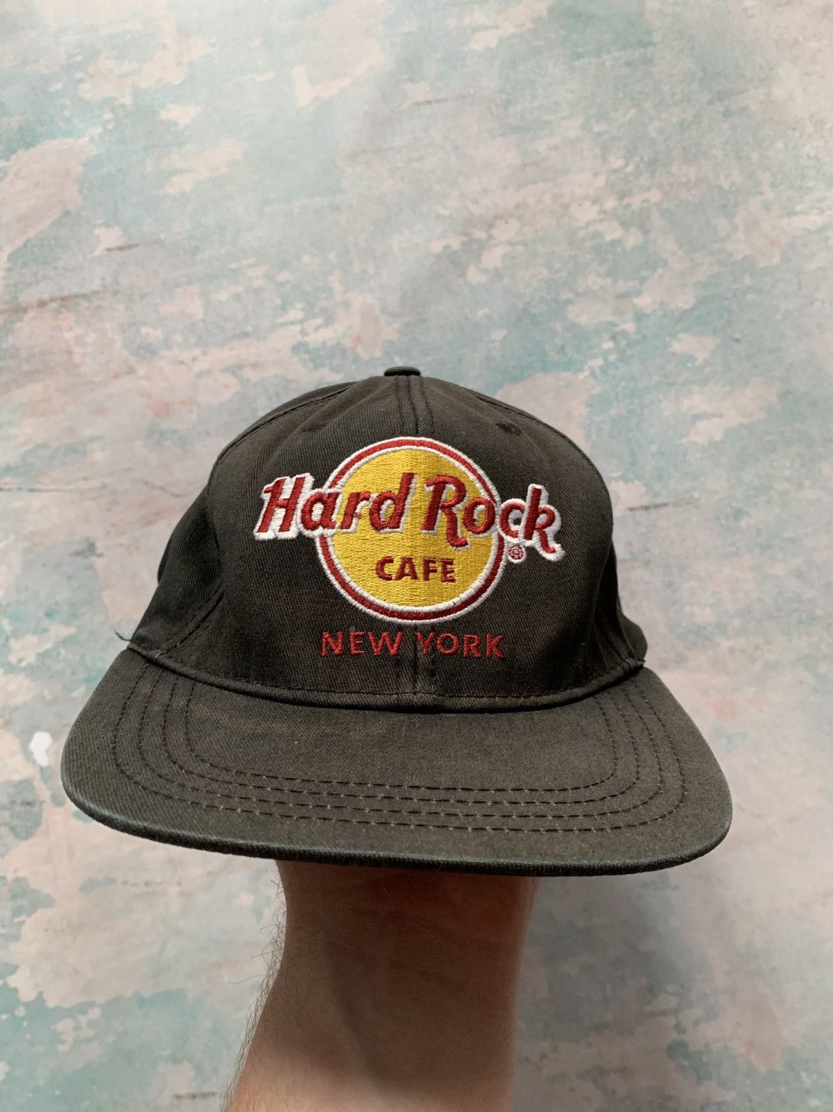 Hard Rock Cafe Hard Rock Cafe Snapback New York Cap Hat Vintage Logo Y2K Size ONE SIZE - 4 Thumbnail