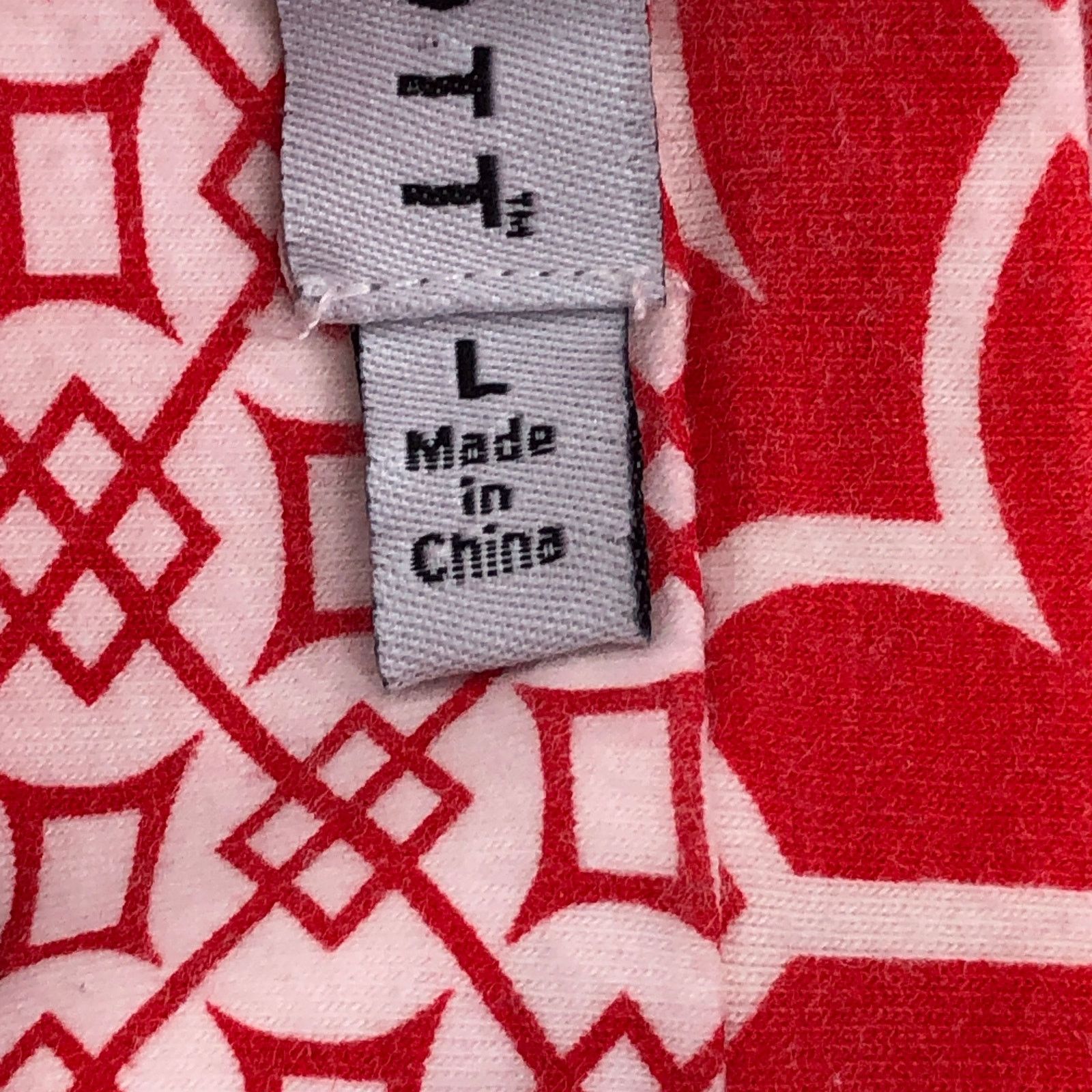 Gretchen Scott Gretchen Scott Size L Dress Shift Jersey Geometric Red Size L / US 10 / IT 46 - 13 Thumbnail