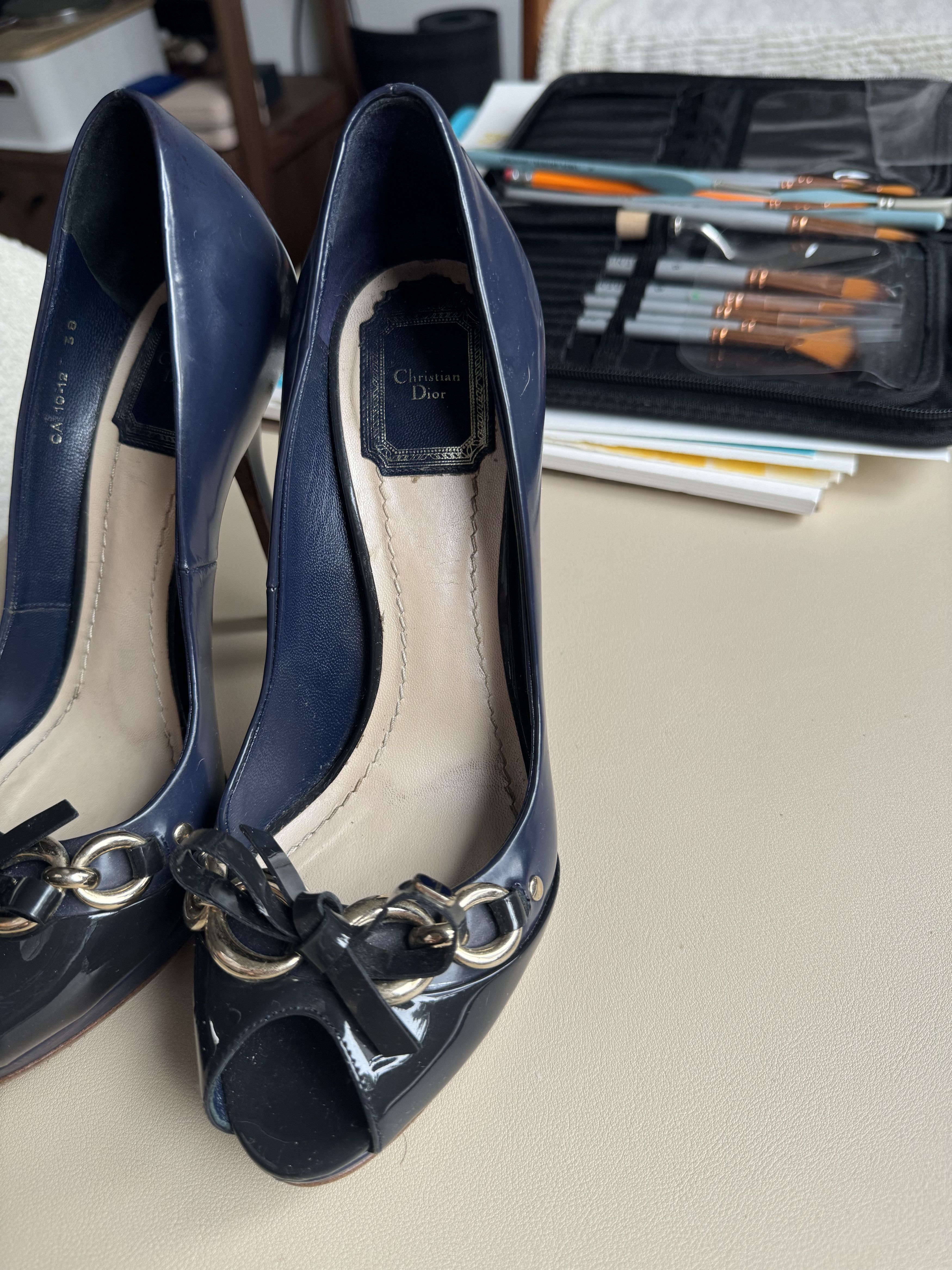 Dior Christian Dior Heels Size US 7.5 / IT 37.5 - 3 Thumbnail