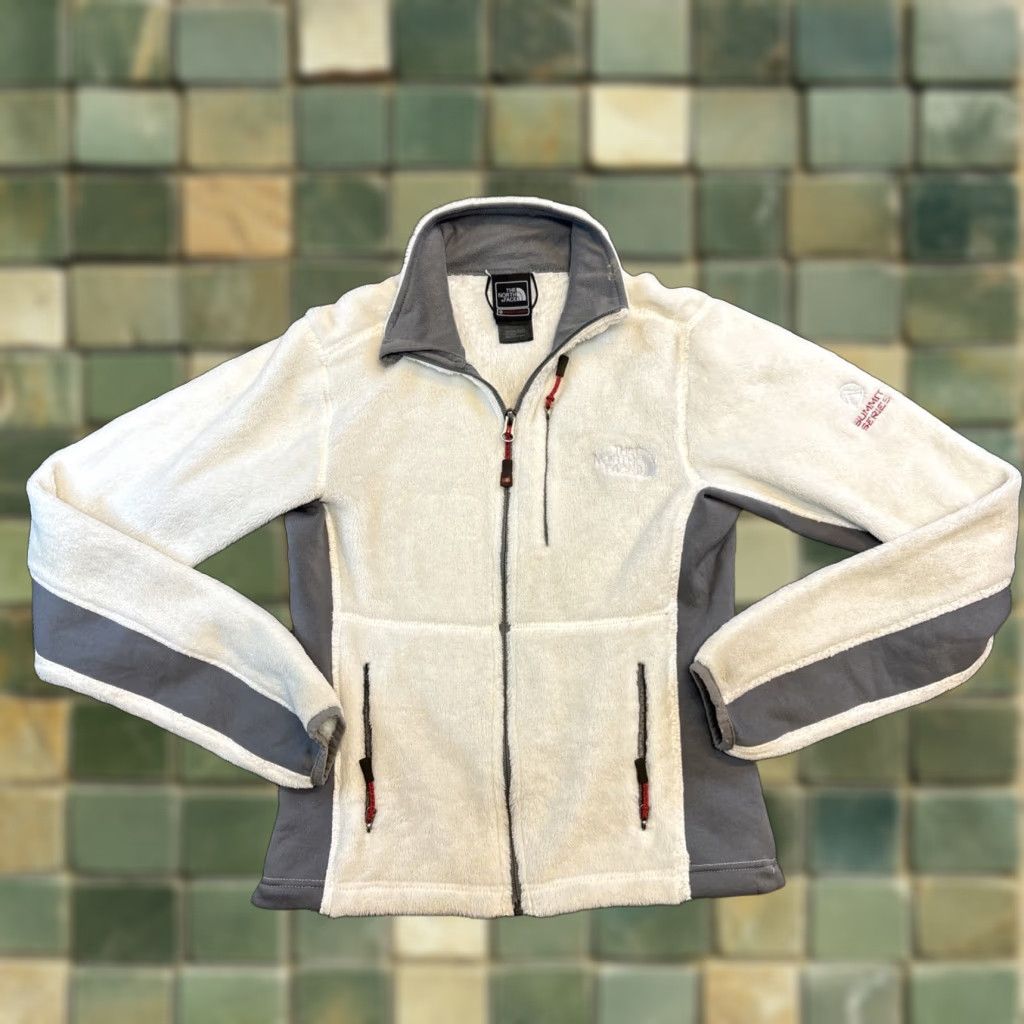 The North Face The North Face Scythe Jacket Women XS White Grey Performance Summit Series Jacket Size XS / US 0-2 / IT 36-38 - 1 Thumbnail