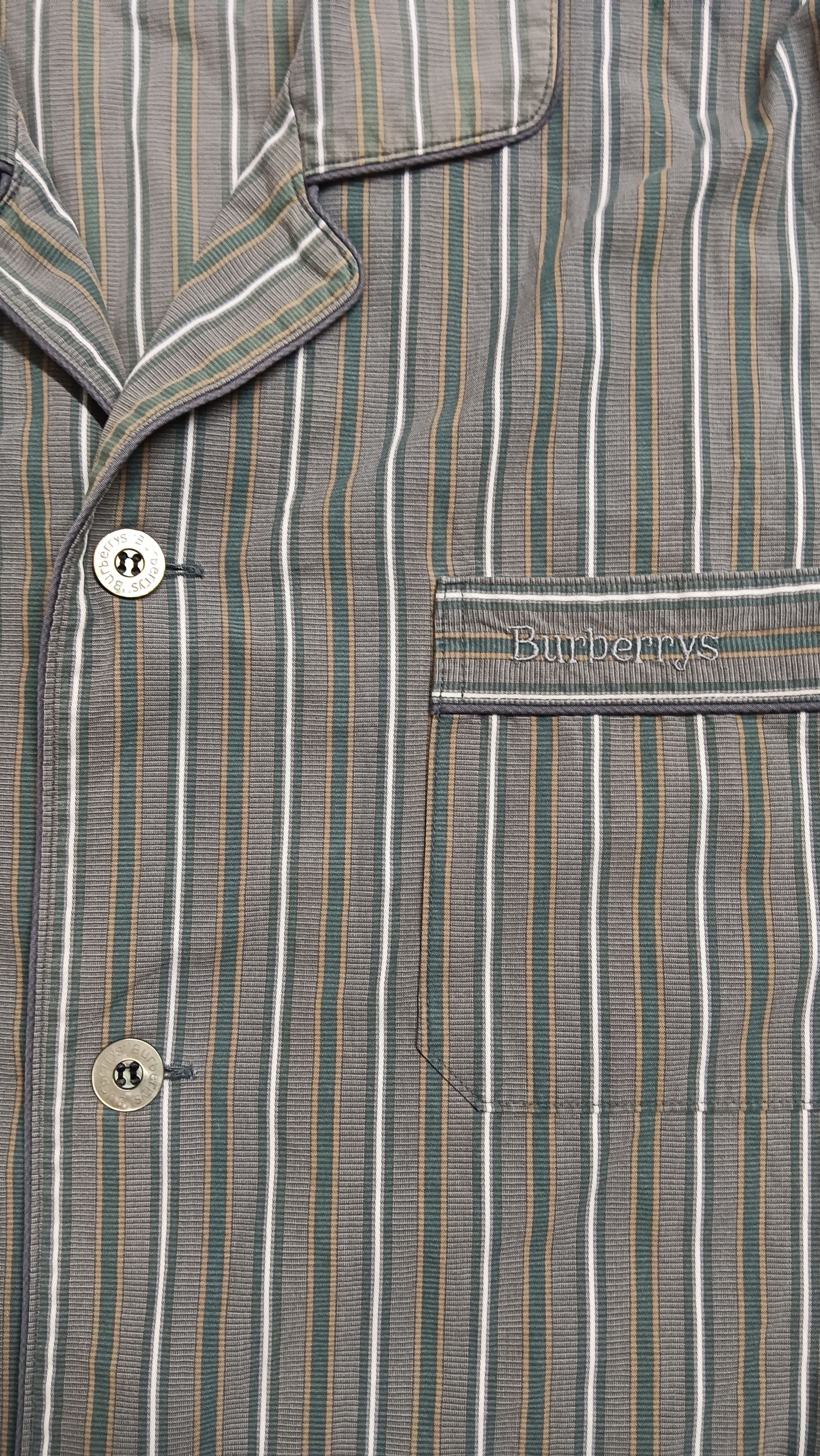 Burberry × Designer × Sleeper Authentic Luxury BURBERRY'S Cotton Pyjama Set Size US L / EU 52-54 / 3 - 5 Thumbnail