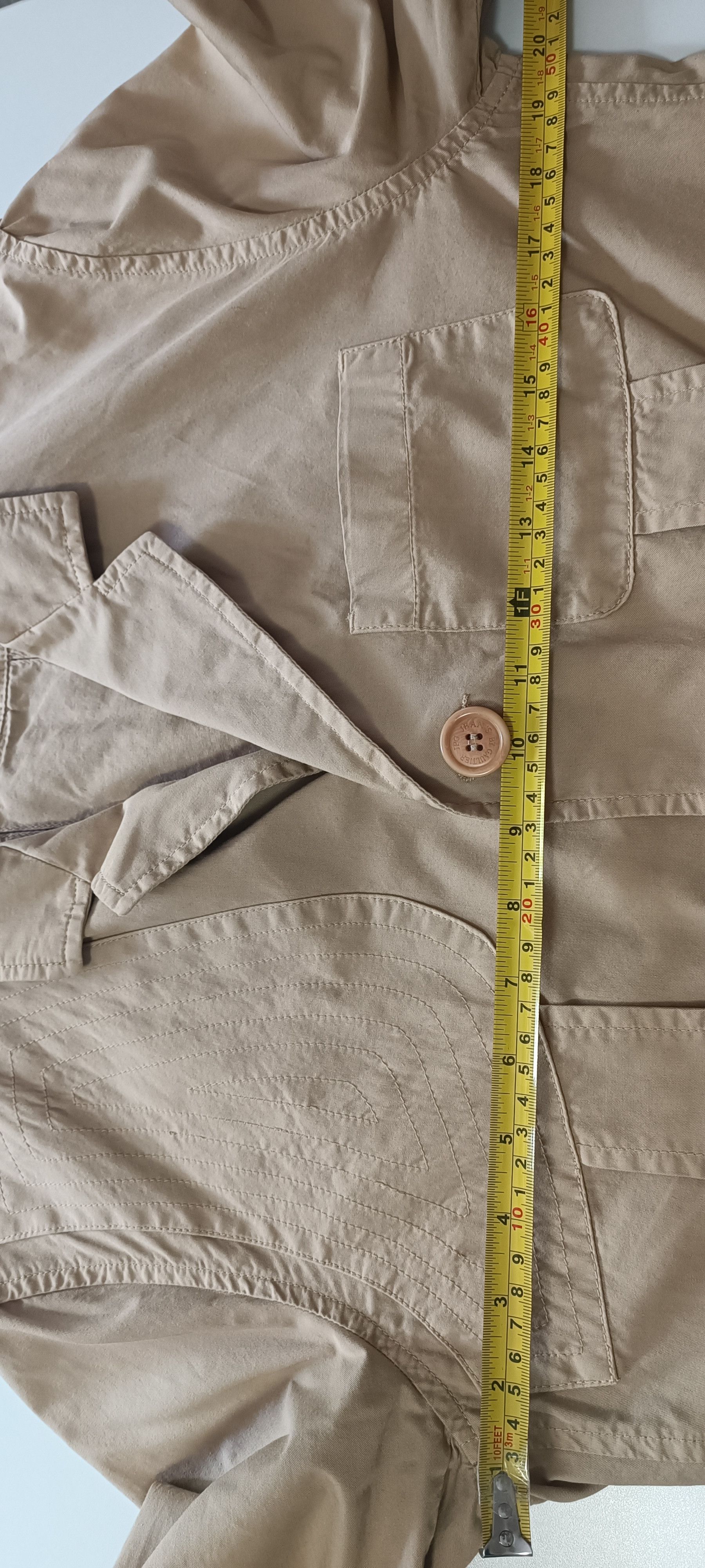 Jean Paul Gaultier SS2003 - Parachute light beige jacket Size US M / EU 48-50 / 2 - 23 Thumbnail
