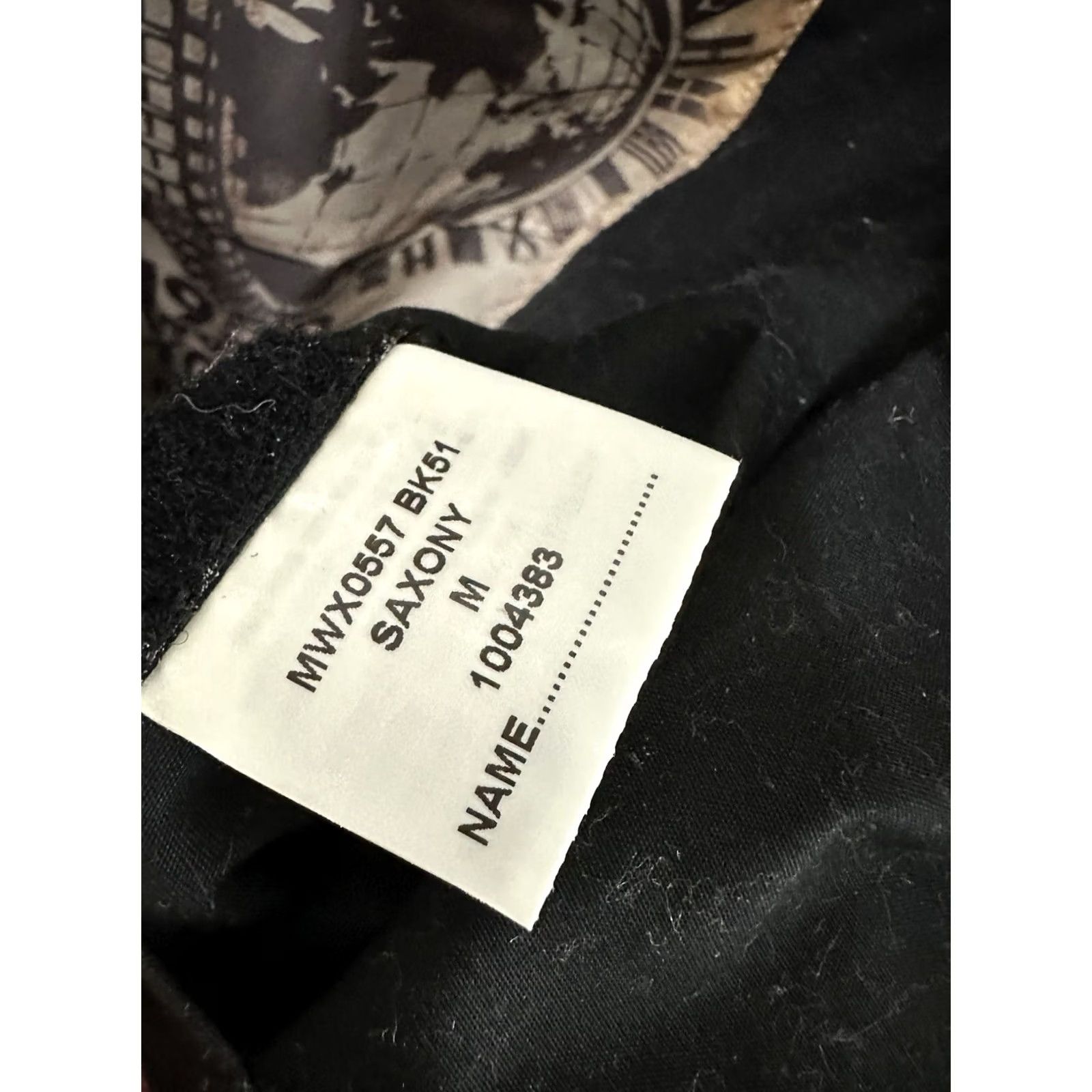 Barbour Barbour World Tour Saxony Wax Cotton Black Jacket M Motorcycle Jacket Mens Size US M / EU 48-50 / 2 - 4 Thumbnail