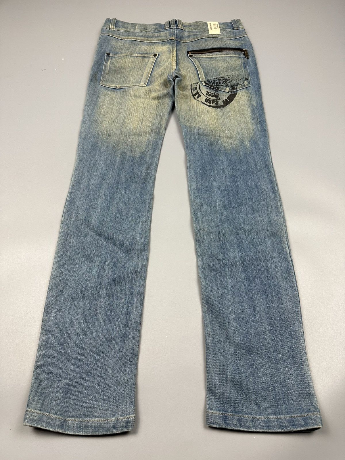 Japanese Brand × Seditionaries 🔥Sexy Sick🔥Agent Knock “Useless Army” Nude Girls Denim Size US 30 / EU 46 - 4 Thumbnail