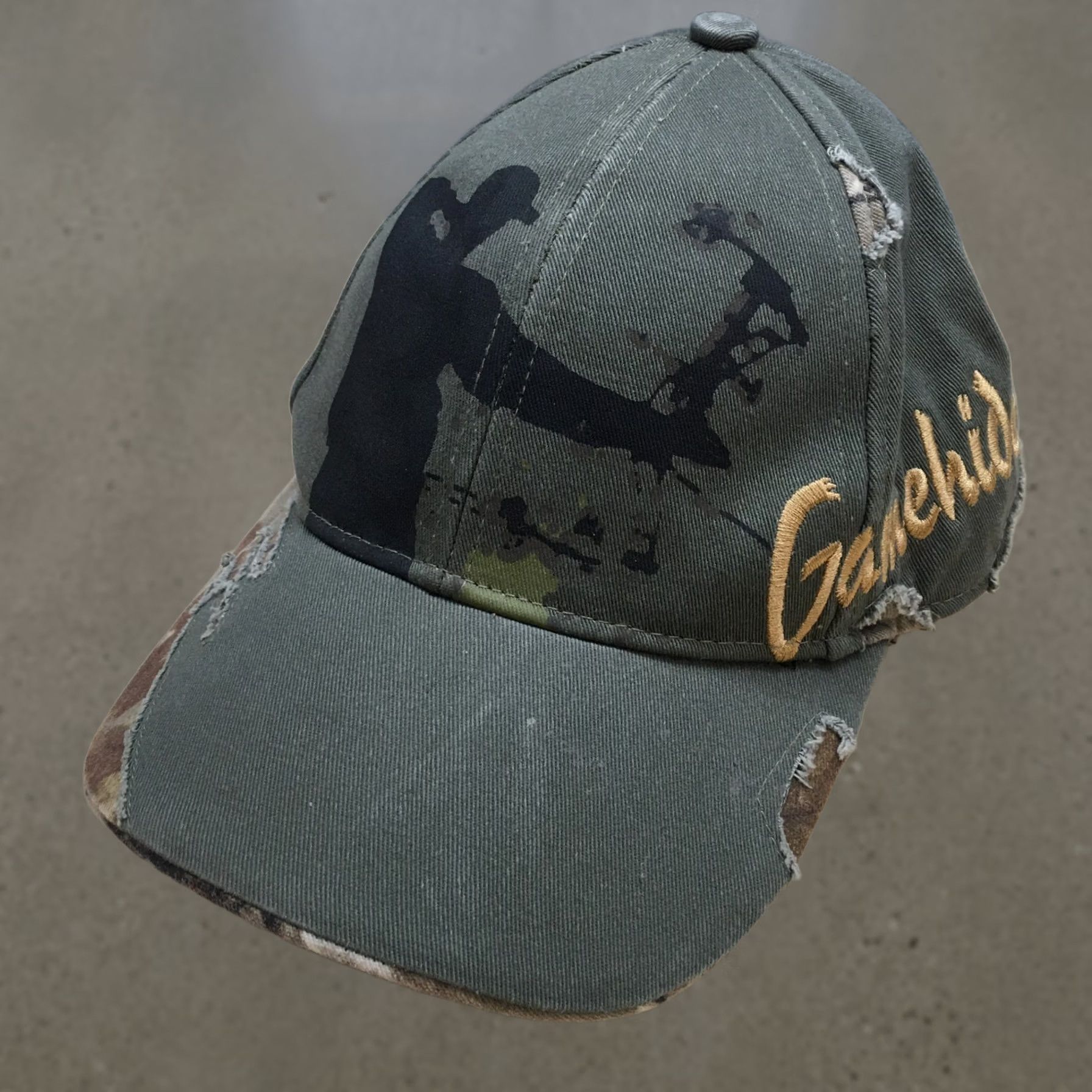 Vintage Gamehide Baseball Cap Unisex Brown Camo OSFA Adjustable Curved Brim Embroidered Size ONE SIZE - 1 Thumbnail