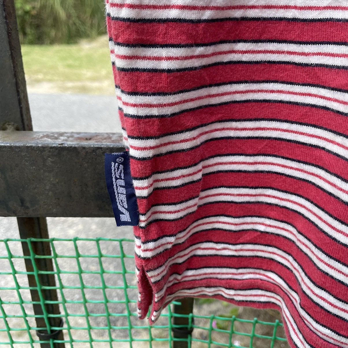 Vans × Vintage 🔥Vintage 90s Vans Spellout Logo Nice Striped Tee Size US M / EU 48-50 / 2 - 6 Thumbnail