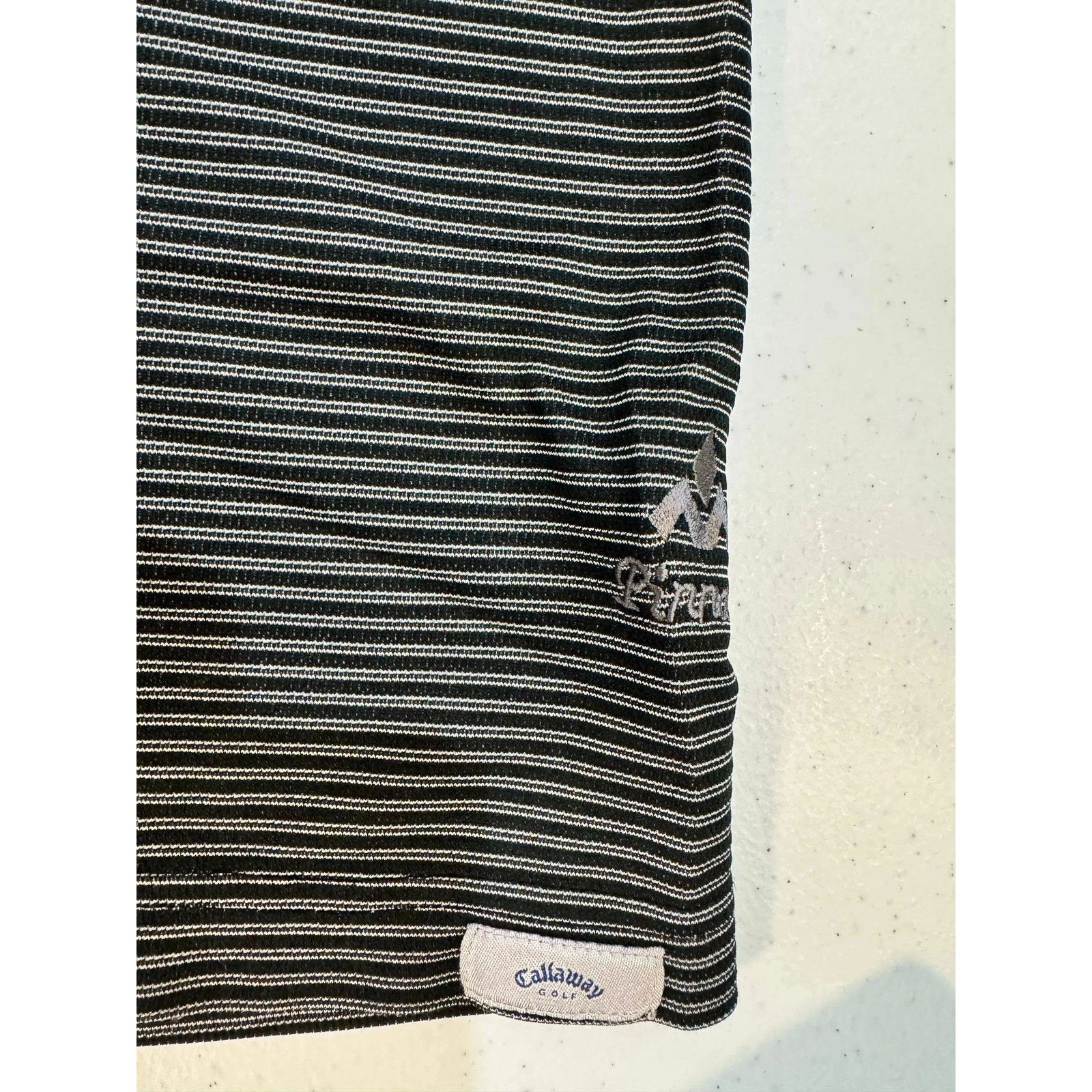 Callaway Callaway Mens Pepperdine Golf Polo Shirt XL Black & Gray Size US XL / EU 56 / 4 - 2 Thumbnail