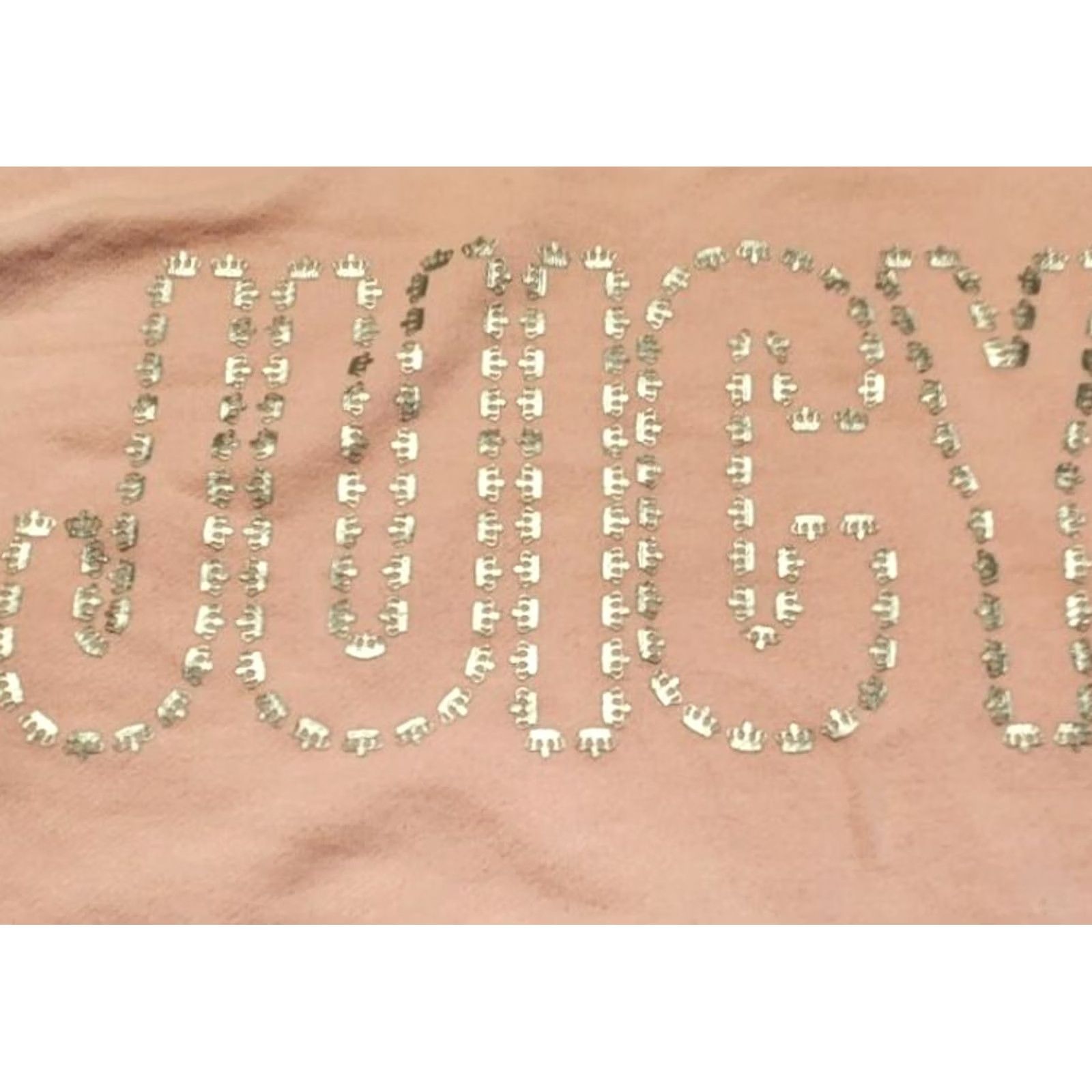 Juicy Couture Juicy by Juicy Couture womens XS pink & silver long sleeve sweatshirt NWT Size XS / US 0-2 / IT 36-38 - 2 Thumbnail