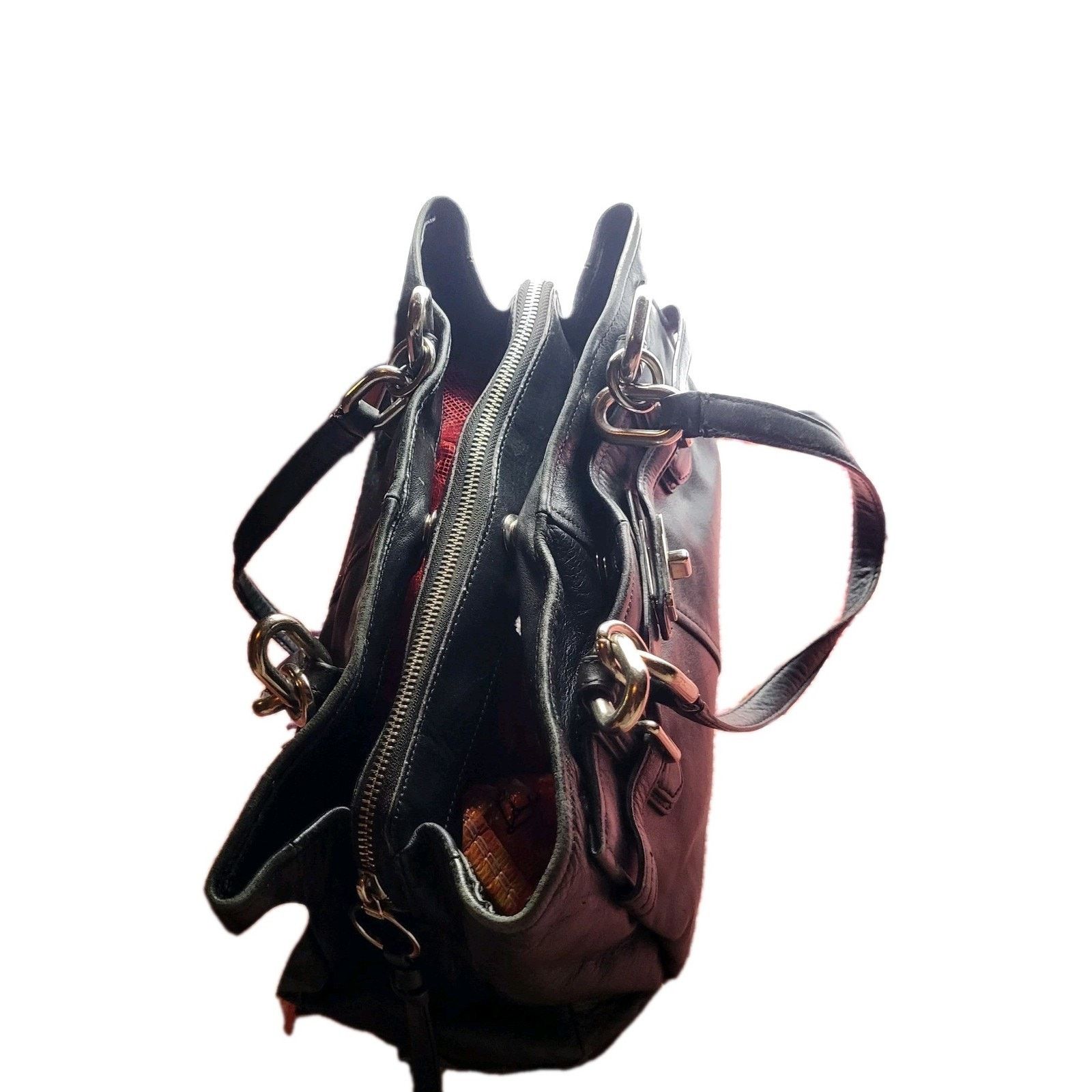 Coach Coach Handbag CHELSEA- JAYDEN BLACK LEATHER MSRP $380.00 Size ONE SIZE - 4 Thumbnail