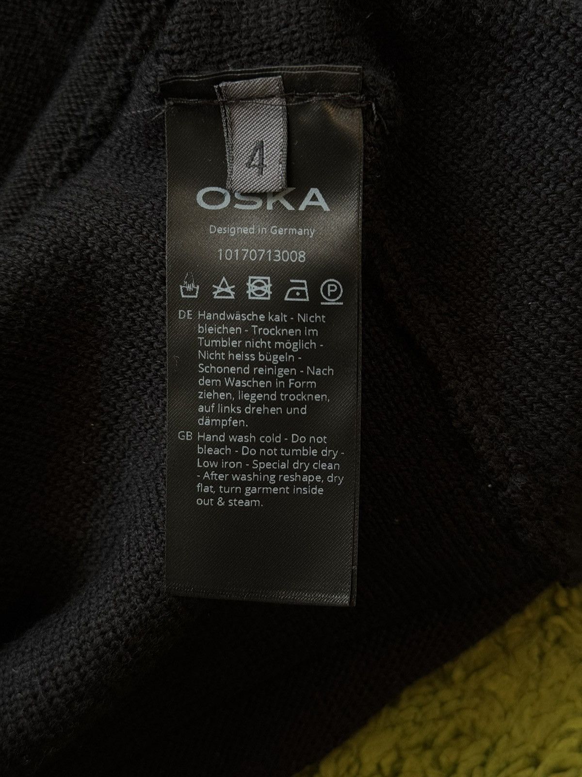 Designer × OSKA Oska 100% wool avant garde cardigan sweater Size L / US 10 / IT 46 - 5 Thumbnail