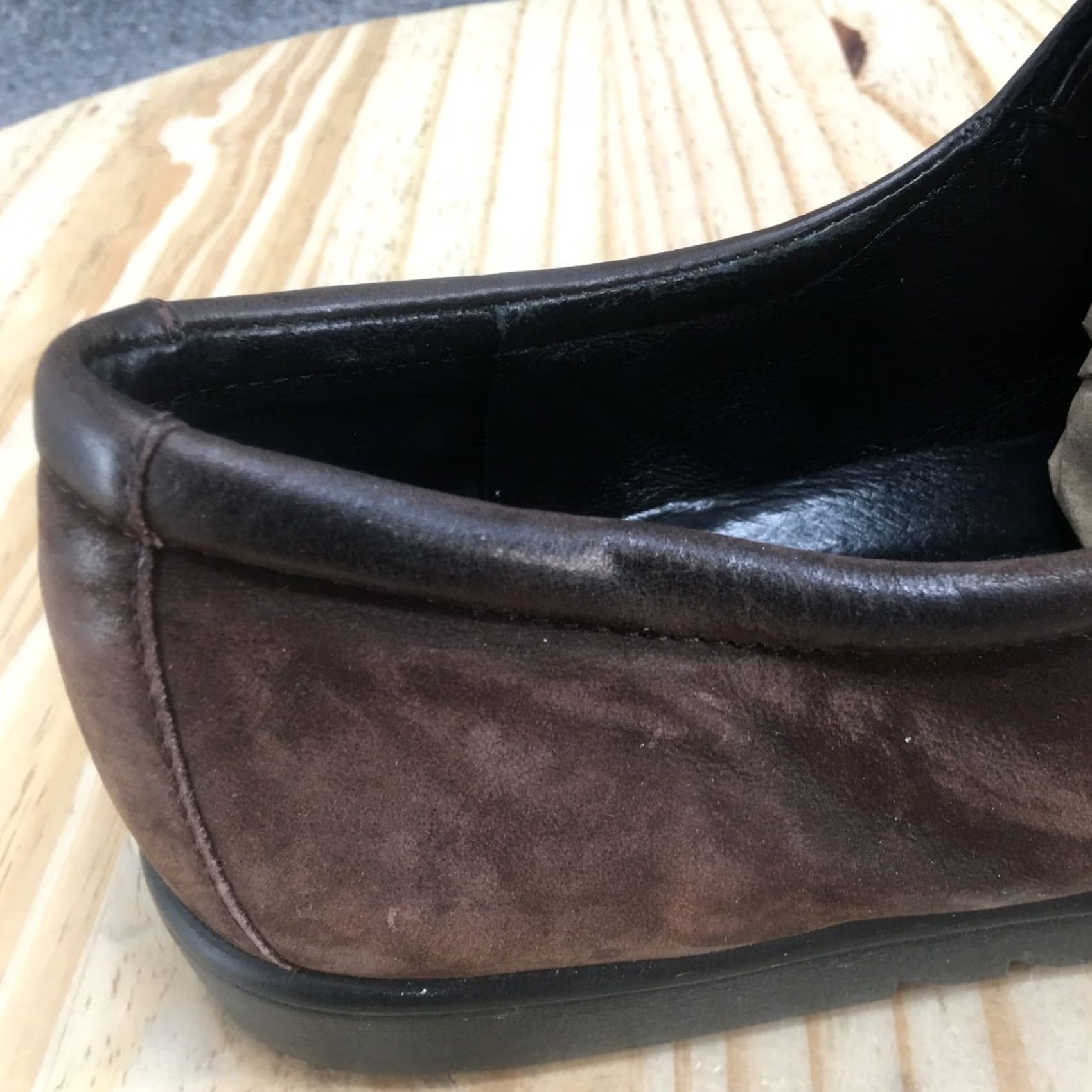 Rockport Rockport Oxford Dress Shoes Womens 9 Brown Lace Up Almond Toe Casual Comfort Shoes Size M / US 6-8 / IT 42-44 - 3 Thumbnail