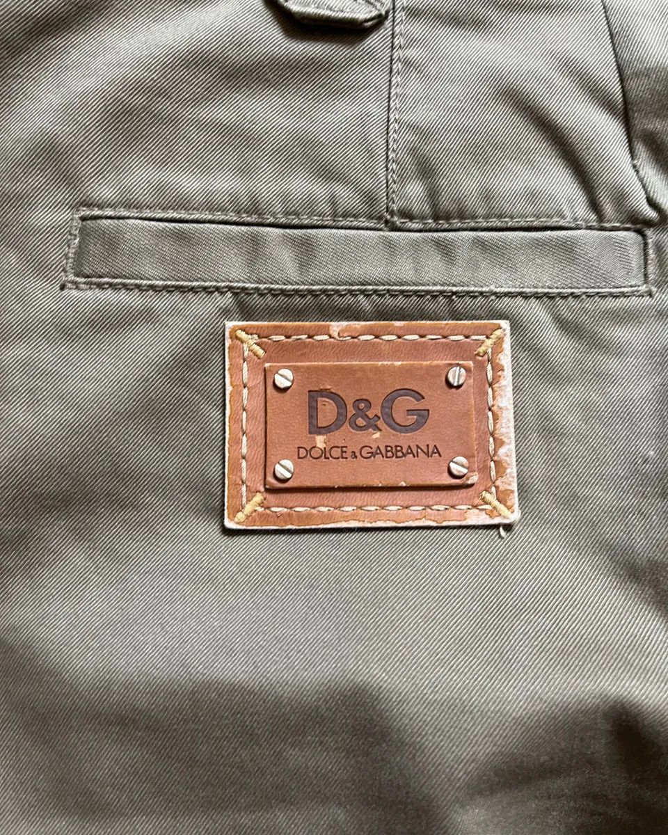 Dolce & Gabbana SS2008 Dolce & Gabbana Safari Luxe Olive Pants Size US 34 / EU 50 - 9 Thumbnail