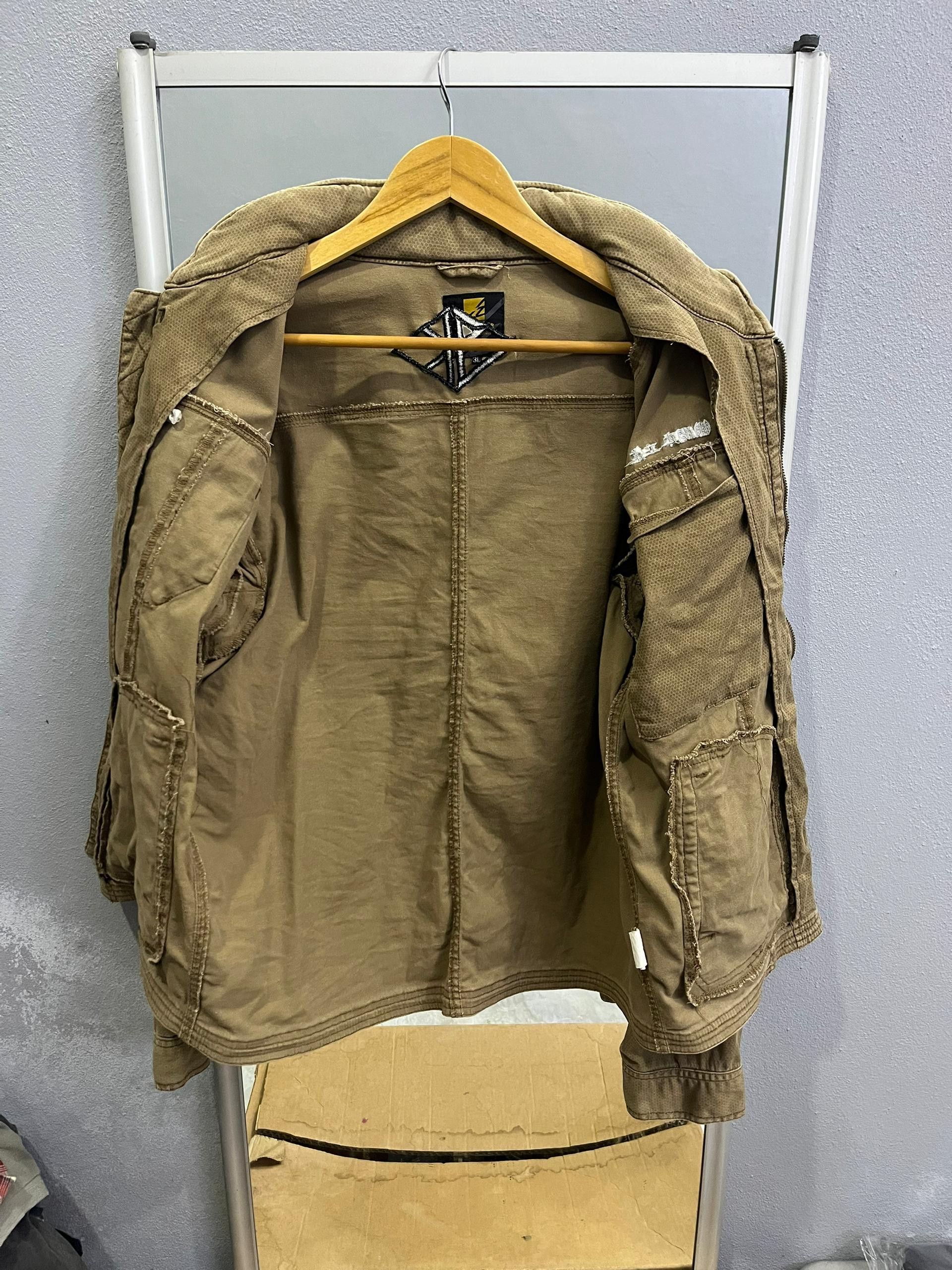 Japanese Brand I’Z Frontier Japanese Workwear Jacket w/ Hidden Hood Size US L / EU 52-54 / 3 - 9 Thumbnail