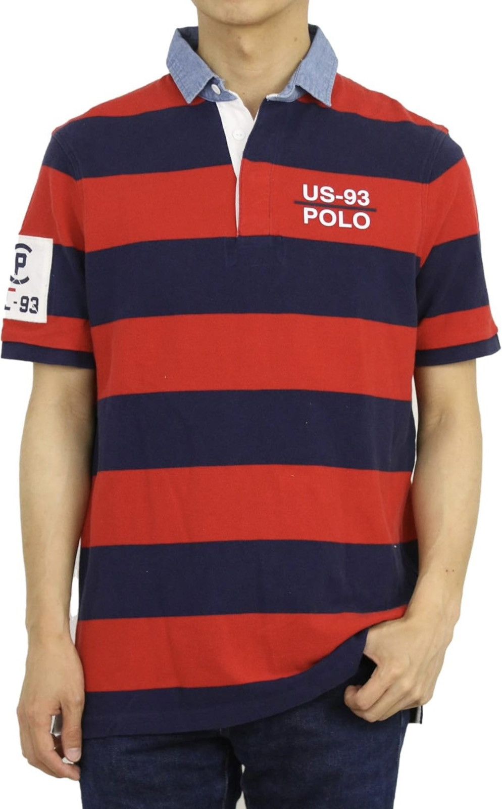 Polo Ralph Lauren RL93 Regatta Nautical Rugby Polo Size US XL / EU 56 / 4 - 6 Thumbnail