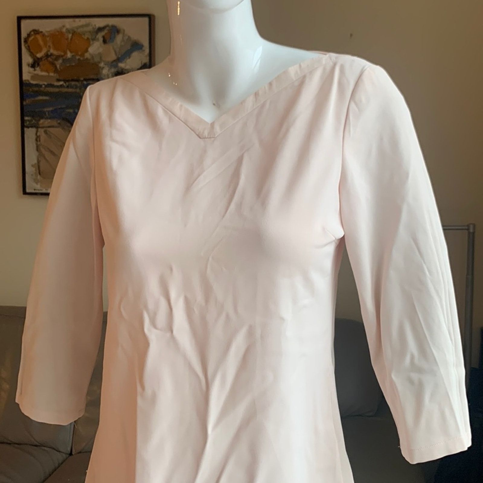 Ted Baker Ted Baker London palest pastel pink blouse Size XS / US 0-2 / IT 36-38 - 3 Thumbnail