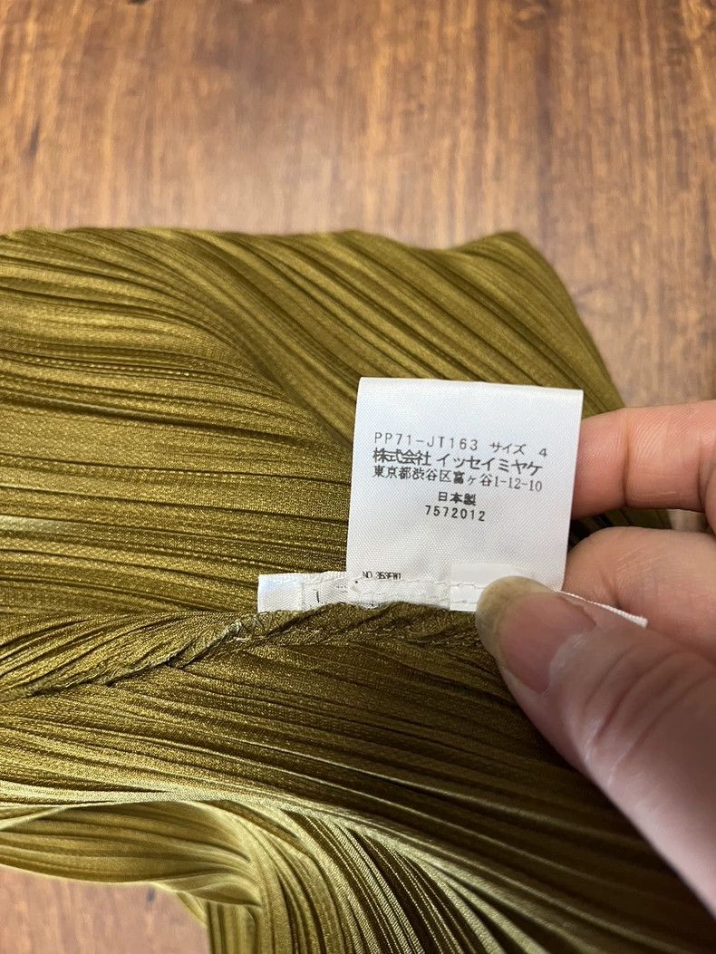 Issey Miyake Issey Miyake Yellow pleated skirt Size XL / US 12-14 / IT 48-50 - 4 Thumbnail
