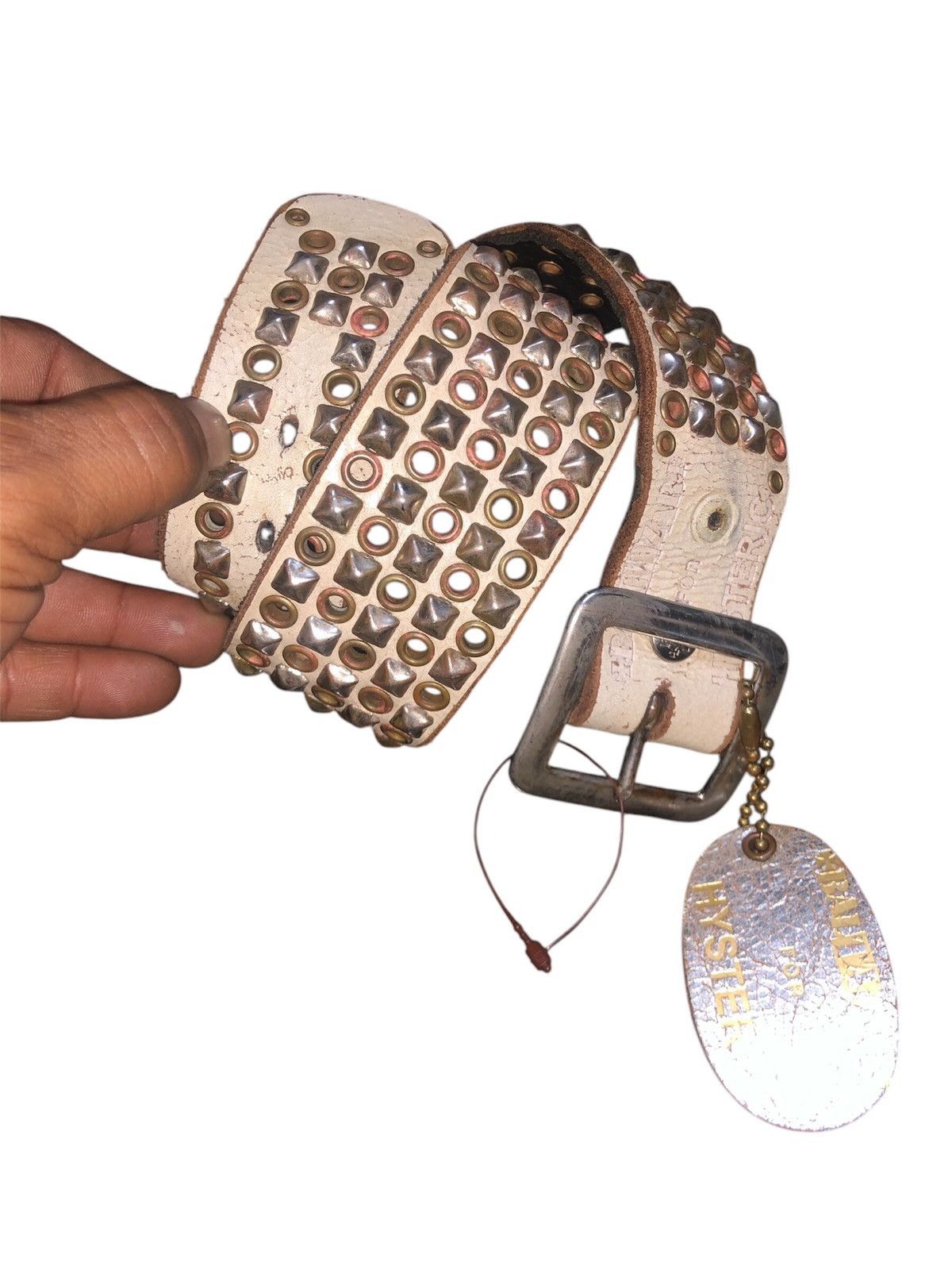 Hysteric Glamour × Vintage Hysteric Glamour x Balthazar Leather Belt Size ONE SIZE - 2 Thumbnail