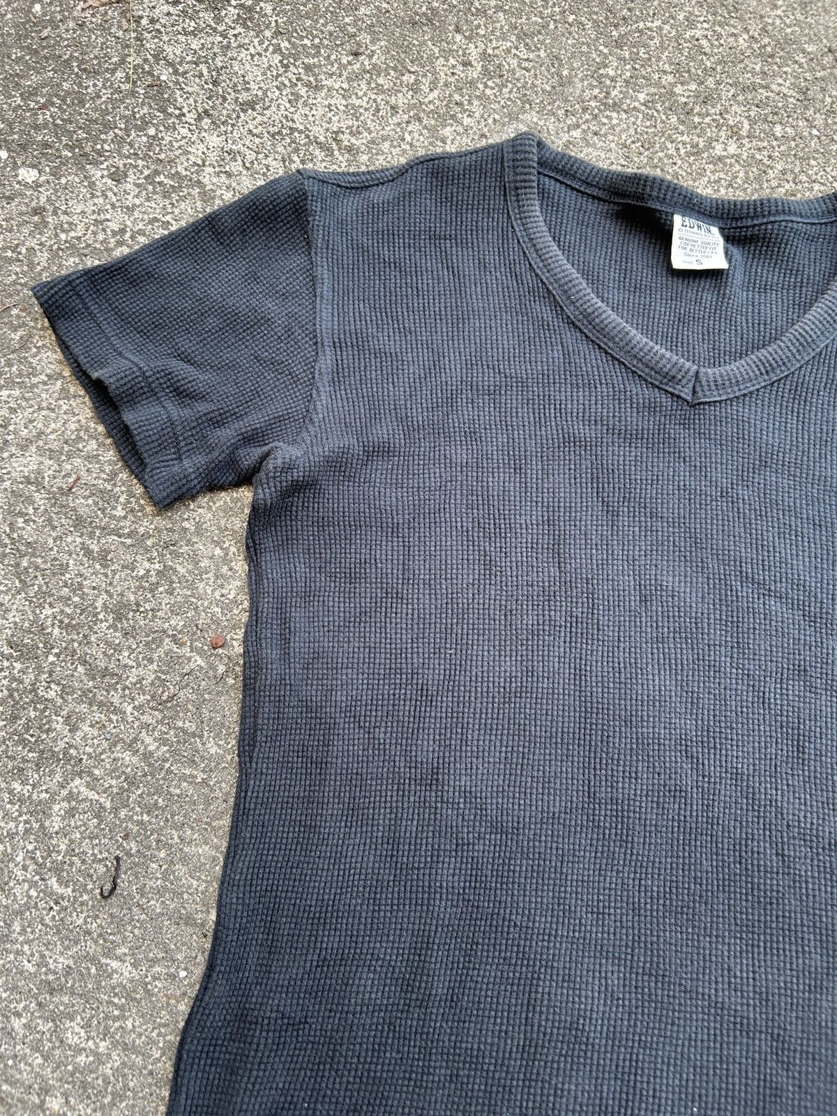 Vintage Thermal shirt Distressed Sun Faded Erd grunge ege Size US XXS / EU 40 - 4 Thumbnail