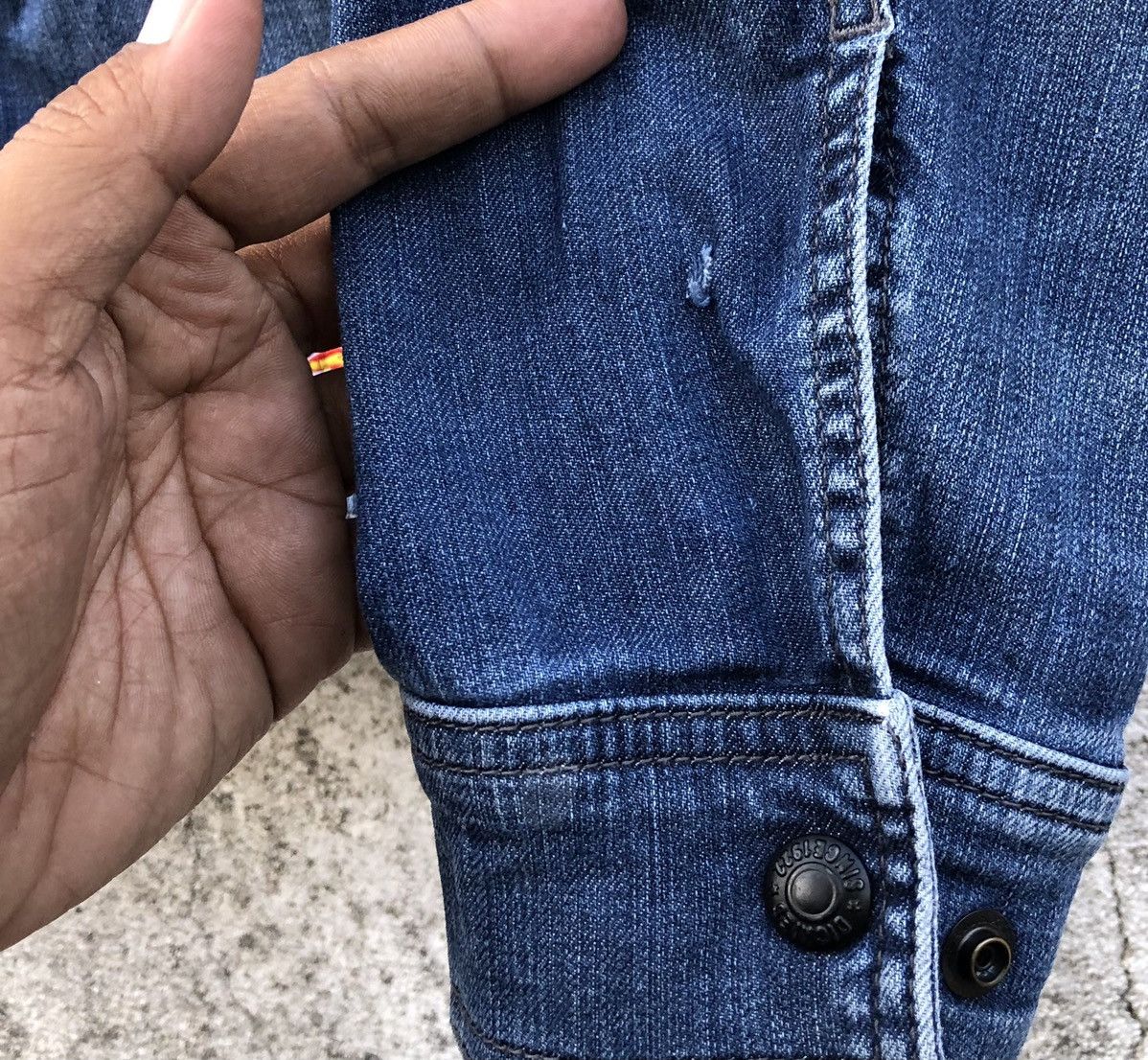 Dickies Dickies Stretch Silky Denim Work / Bikers Jacket Size US L / EU 52-54 / 3 - 13 Thumbnail