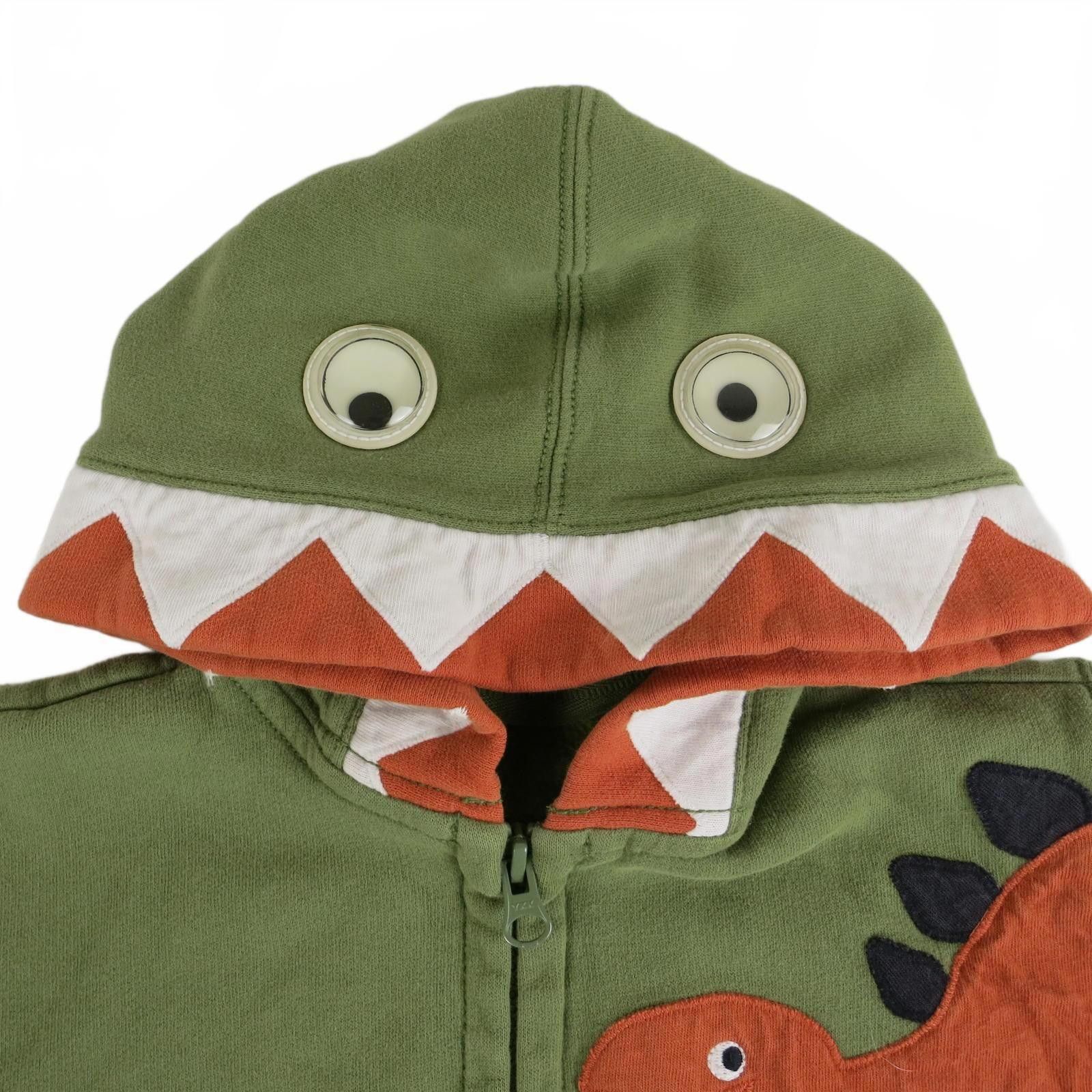 Other Crazy 8 Infant Green Dinosaur Hoodie 0-3 months Size US XXS / EU 40 - 4 Thumbnail