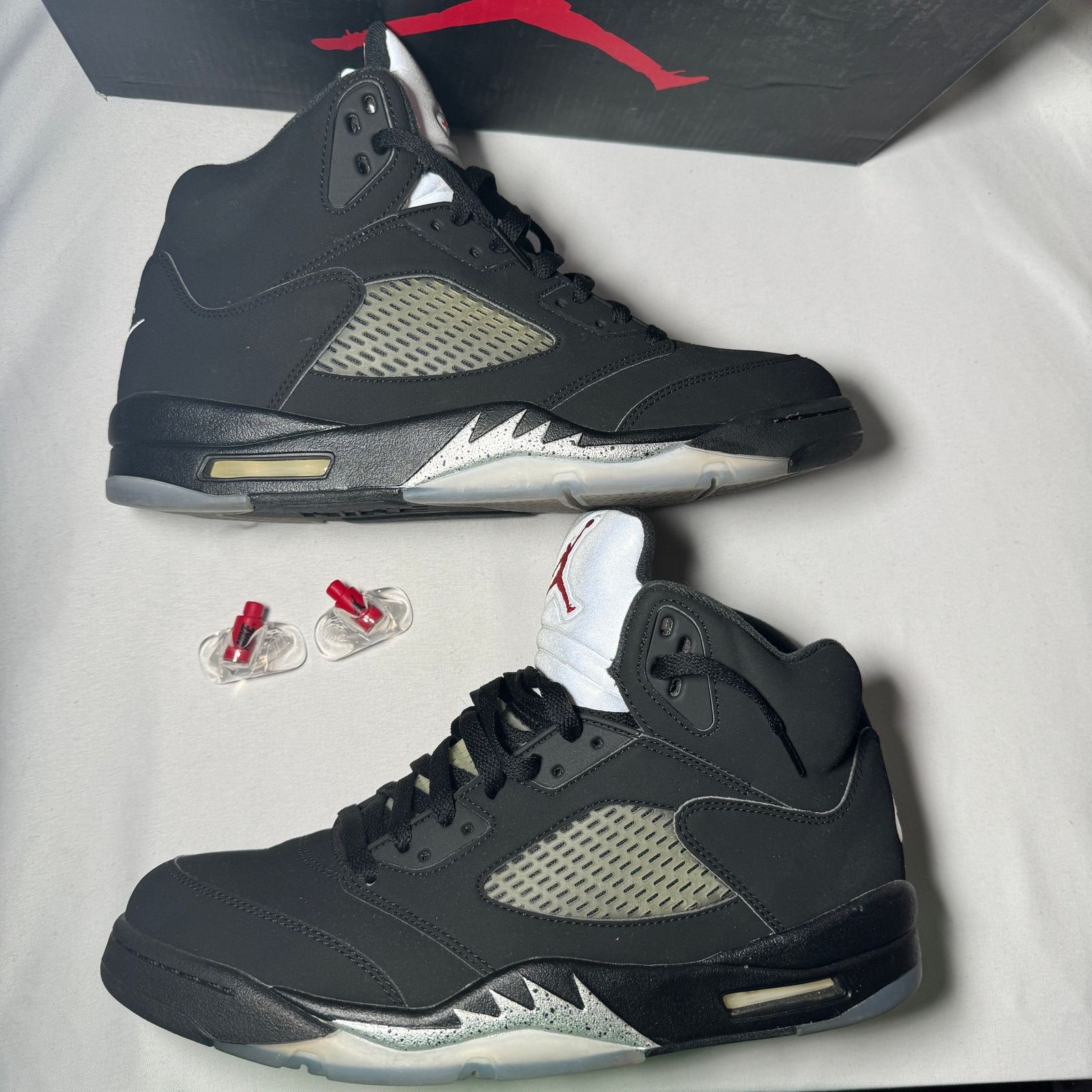 Jordan Brand × Nike Size 11.5 - Nike Air Jordan 5 Retro OG Black Metallic 2016 Size US 11.5 / EU 44-45 - 2 Thumbnail