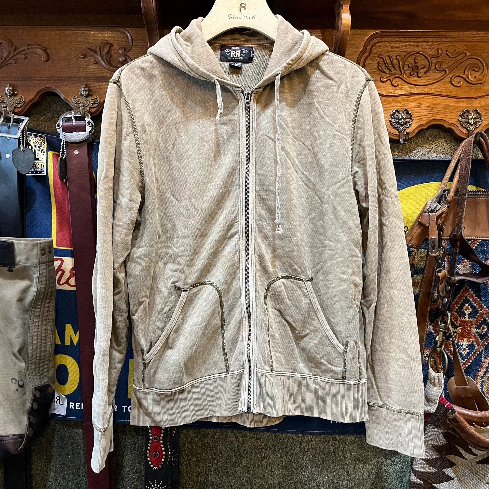 RRL Ralph Lauren rrl hoodie zip-up sweatshirt by polo ralph lauren Size US M / EU 48-50 / 2 - 1 Thumbnail