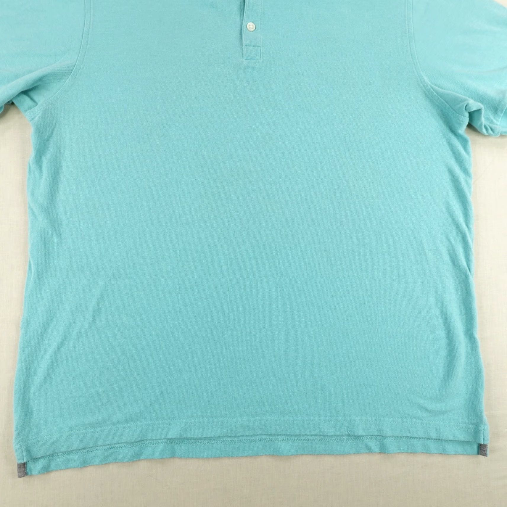 Peter Millar Peter Millar Crown Sport Polo Shirt Men XL Light Blue Pima Cotton Silk Blend Golf Mens Size US XL / EU 56 / 4 - 3 Thumbnail