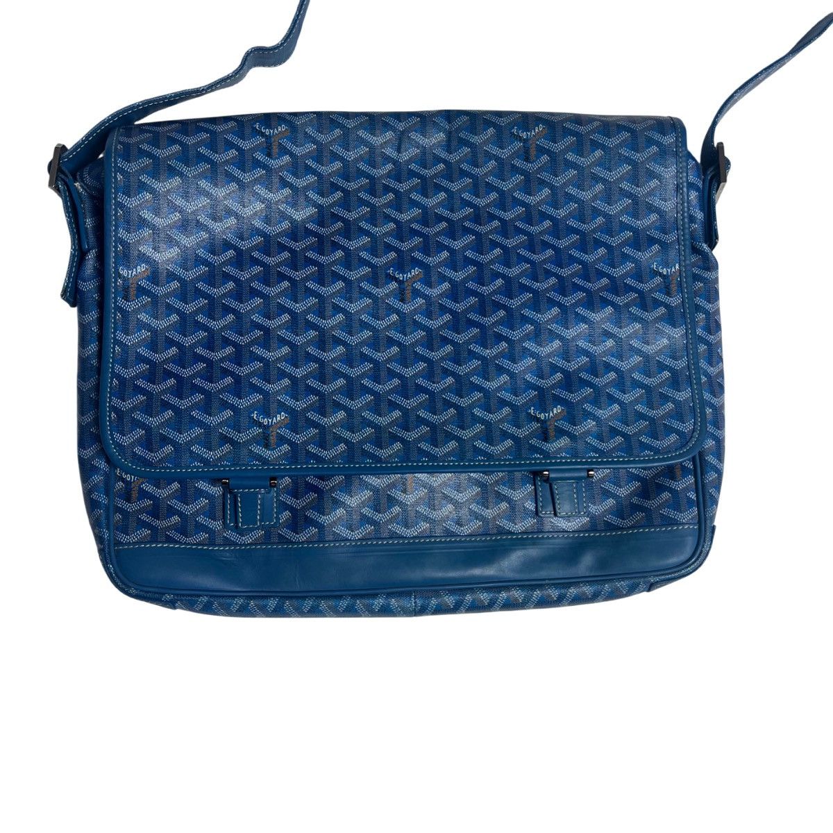 Goyard 2013 Royal Blue Goyard Grand Bleu GM Size ONE SIZE - 2 Thumbnail