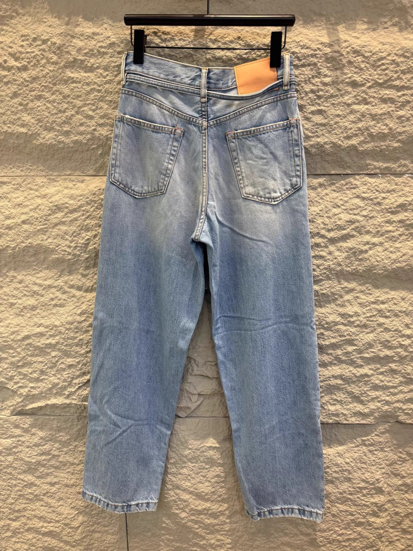 Acne Studios Acne Studios SS23 Light Blue Loose Straight Denim Jeans Size US 26 / EU 42 - 3 Thumbnail