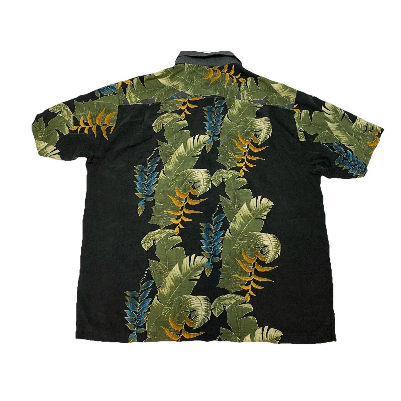 Tommy Bahama Tommy Bahama Size XL 100% Silk Aloha Leaves Flowers Size US XL / EU 56 / 4 - 5 Thumbnail