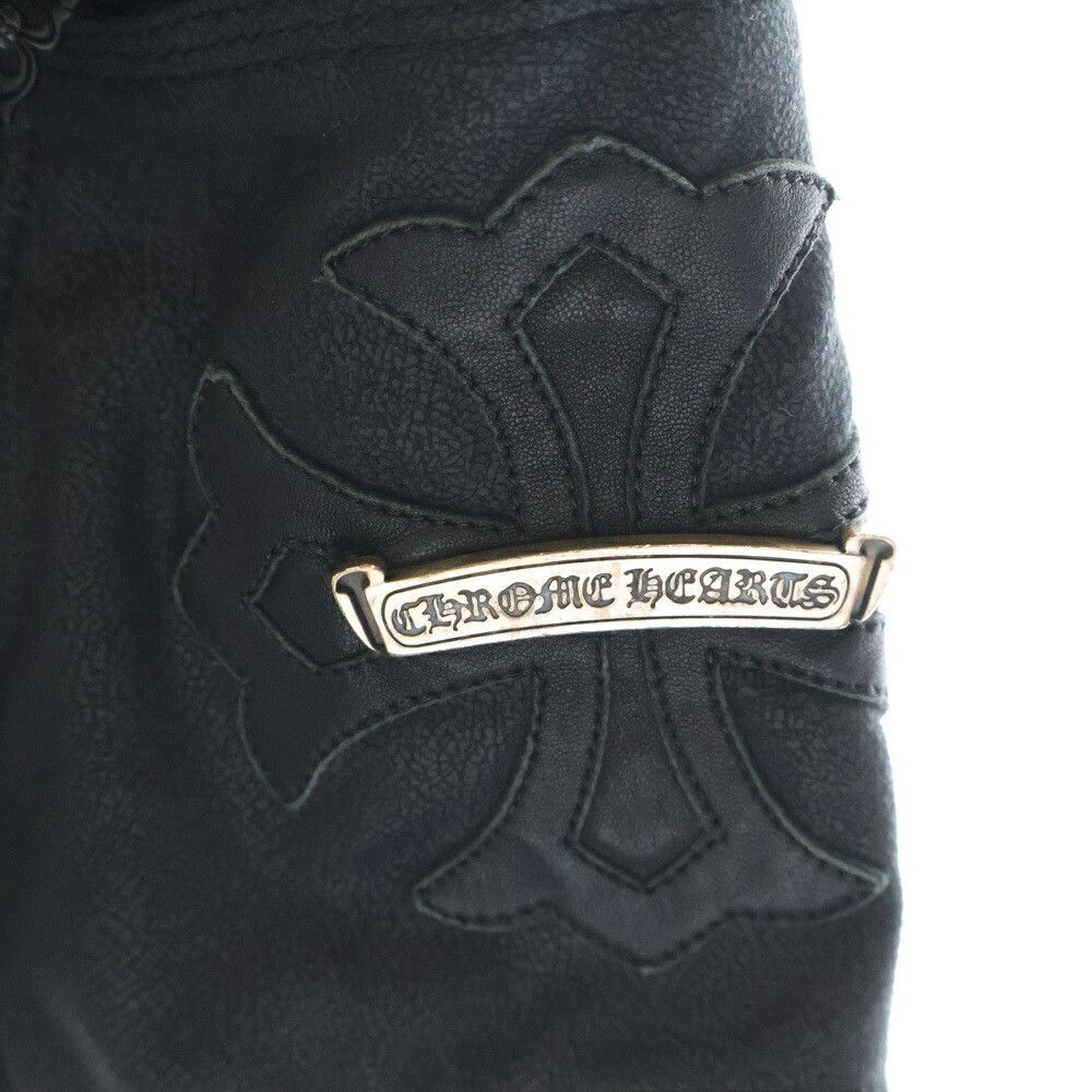Chrome Hearts Chrome Hearts Leather Patch Shorts Size US 29 - 6 Thumbnail
