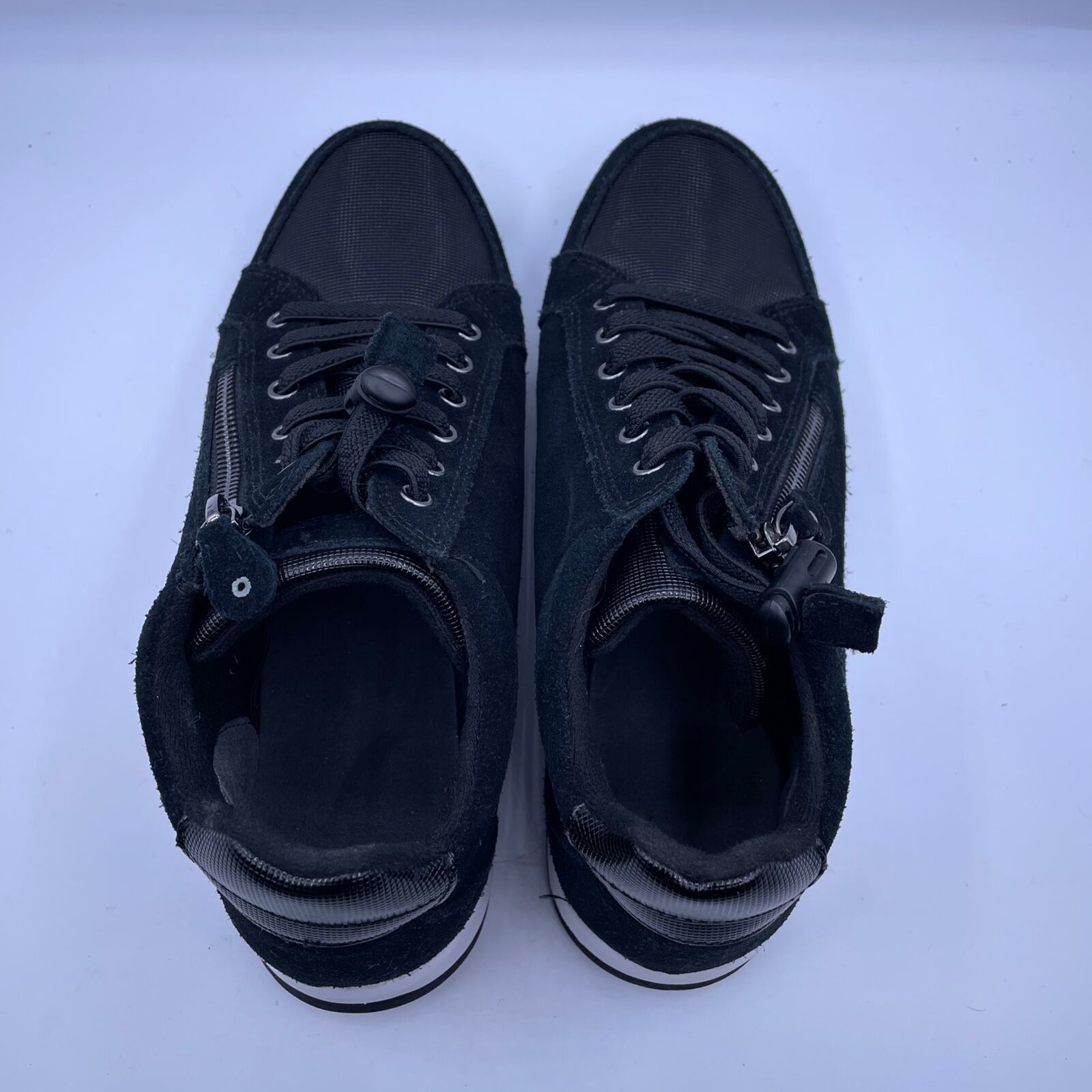 Other Drew Strobe Suede Leather Walking Shoes Black Womens 8 Size US 8 / IT 38 - 7 Thumbnail