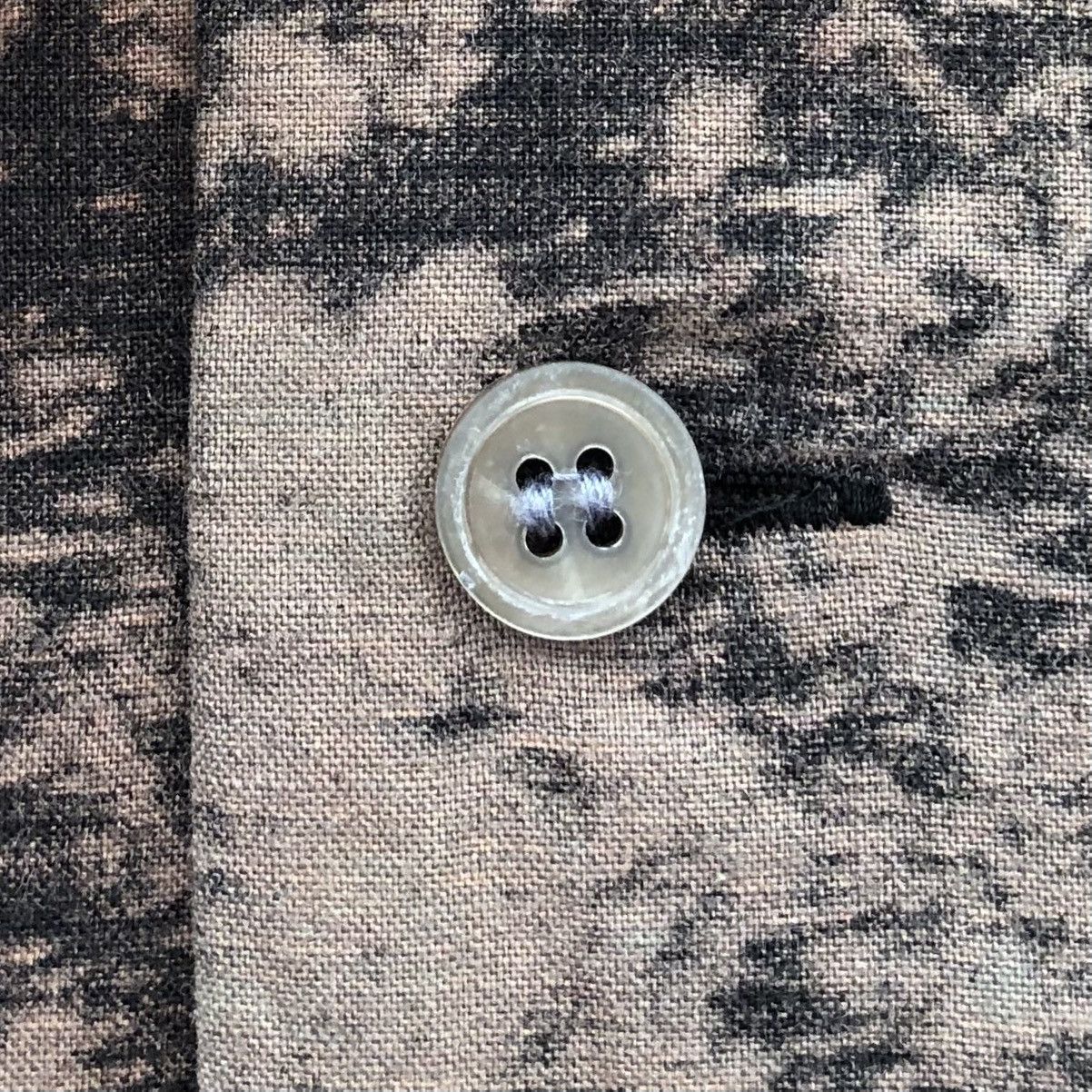 Issey Miyake Issey Miyake Cotton Brown Button Up Shirt Mens Japan 🇯🇵 Size US M / EU 48-50 / 2 - 7 Thumbnail