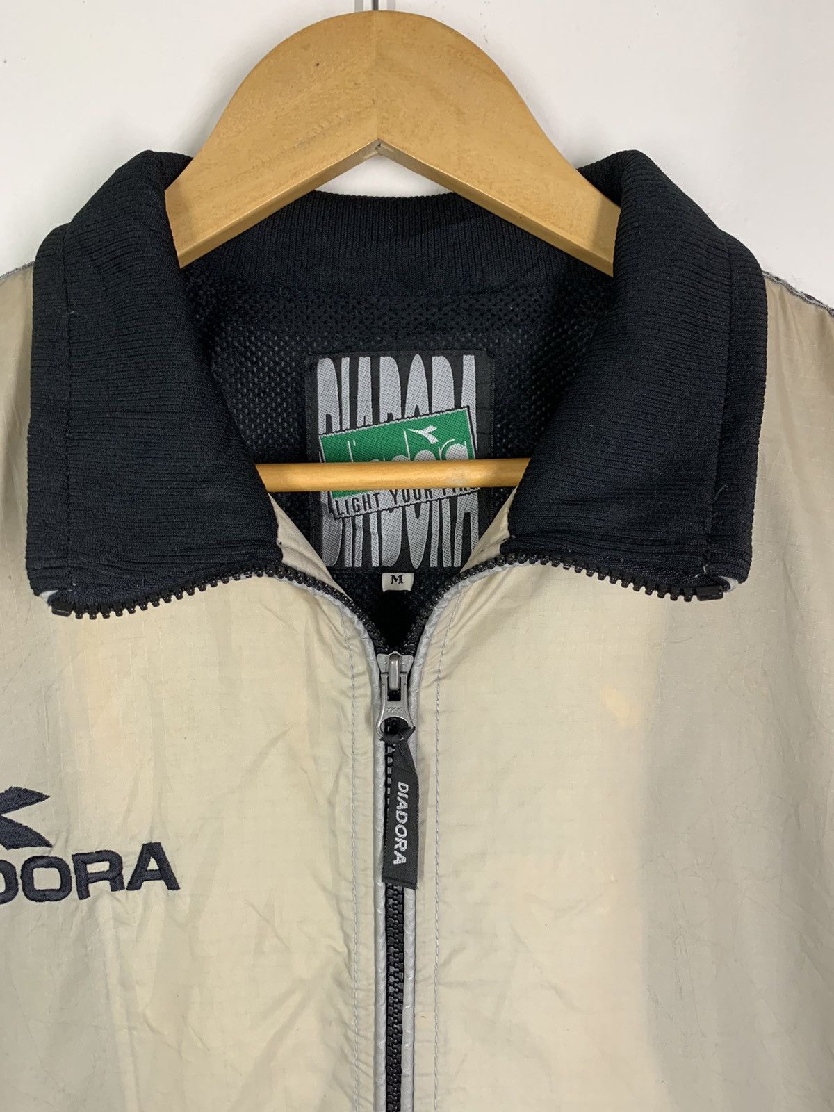 Diadora × Vintage Vintage Diadora Full Zip Jacket Size US M / EU 48-50 / 2 - 2 Thumbnail