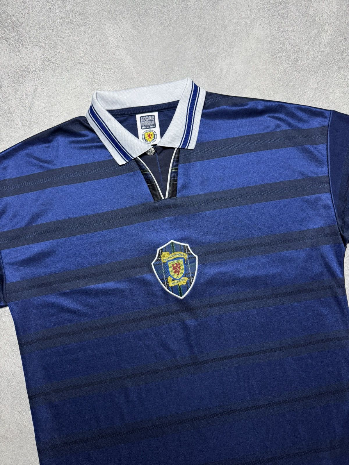 Vintage Scotland 1998 1999 Home Football Shirt Soccer Jersey Vintage Size US XL / EU 56 / 4 - 3 Thumbnail