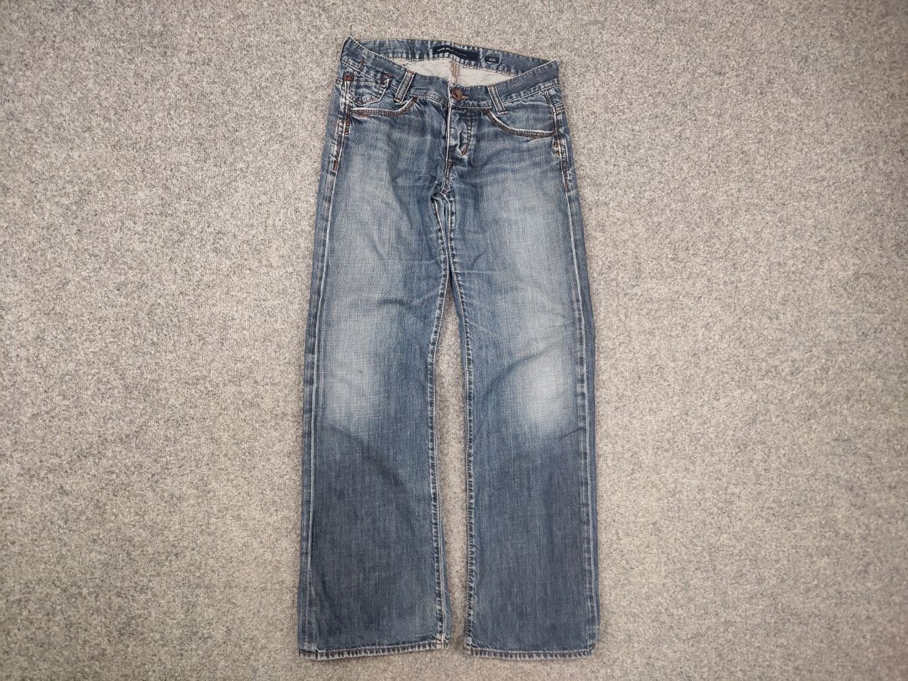 Miss Sixty Vintage Y2k Style Miss Sixty Faded Denim Jeans Tapered Fit Size 28" / US 6 / IT 42 - 7 Thumbnail