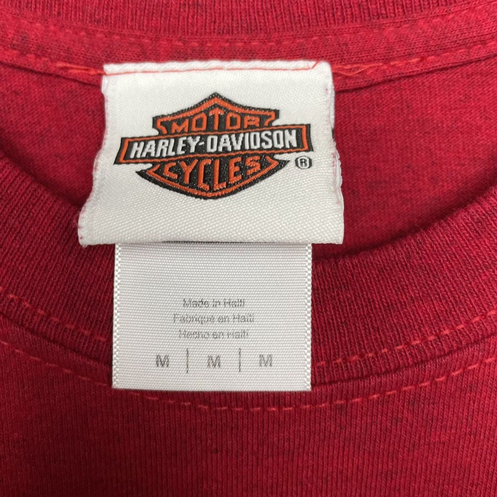 Harley Davidson × Japanese Brand × Vintage 🇺🇸HARLEY-D Motor Oil T Size US M / EU 48-50 / 2 - 6 Thumbnail