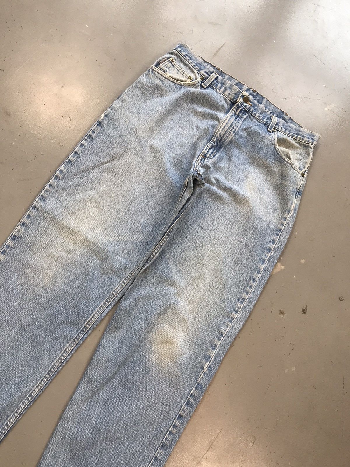 Carhartt × Vintage Vintage Carhartt B17 DST carpenter denim Size US 38 / EU 54 - 4 Thumbnail