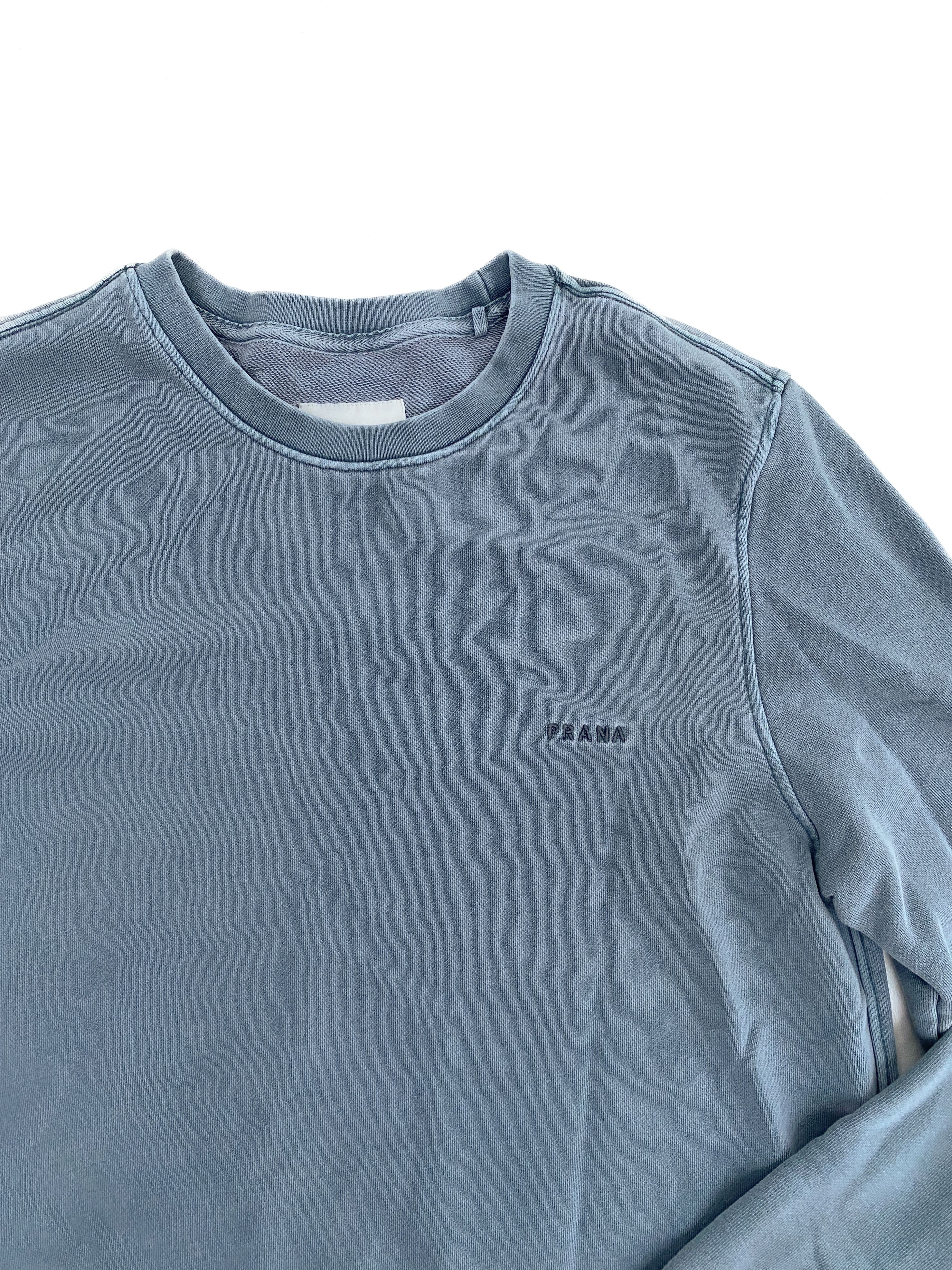 Prana Pale Blue Crewneck Sweatshirt - Prana Size US S / EU 44-46 / 1 - 2 Thumbnail