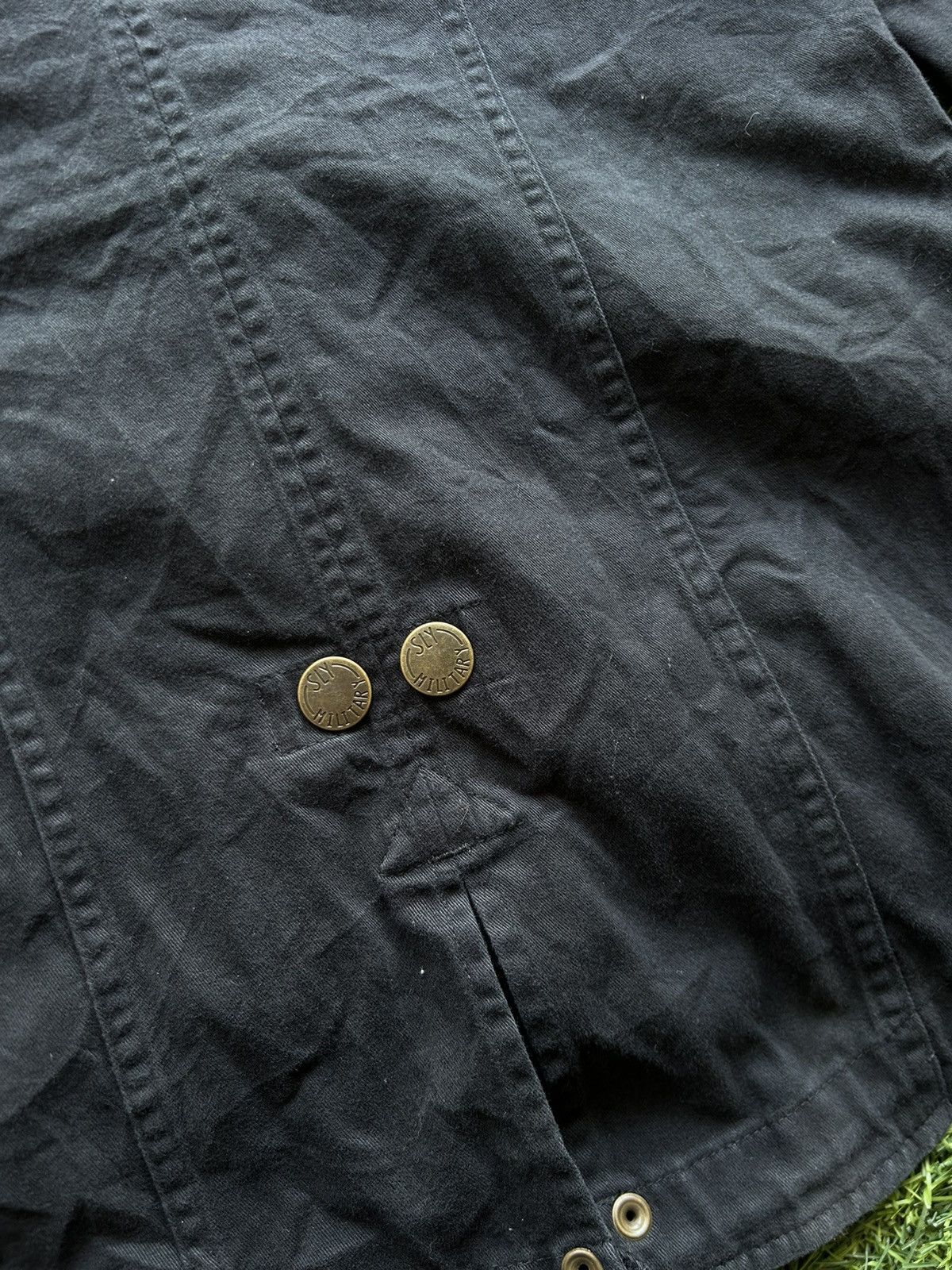 If Six Was Nine 💥OFFER🔥SLY Military Japanese Brand Hooded Field Jacket Size US M / EU 48-50 / 2 - 8 Thumbnail