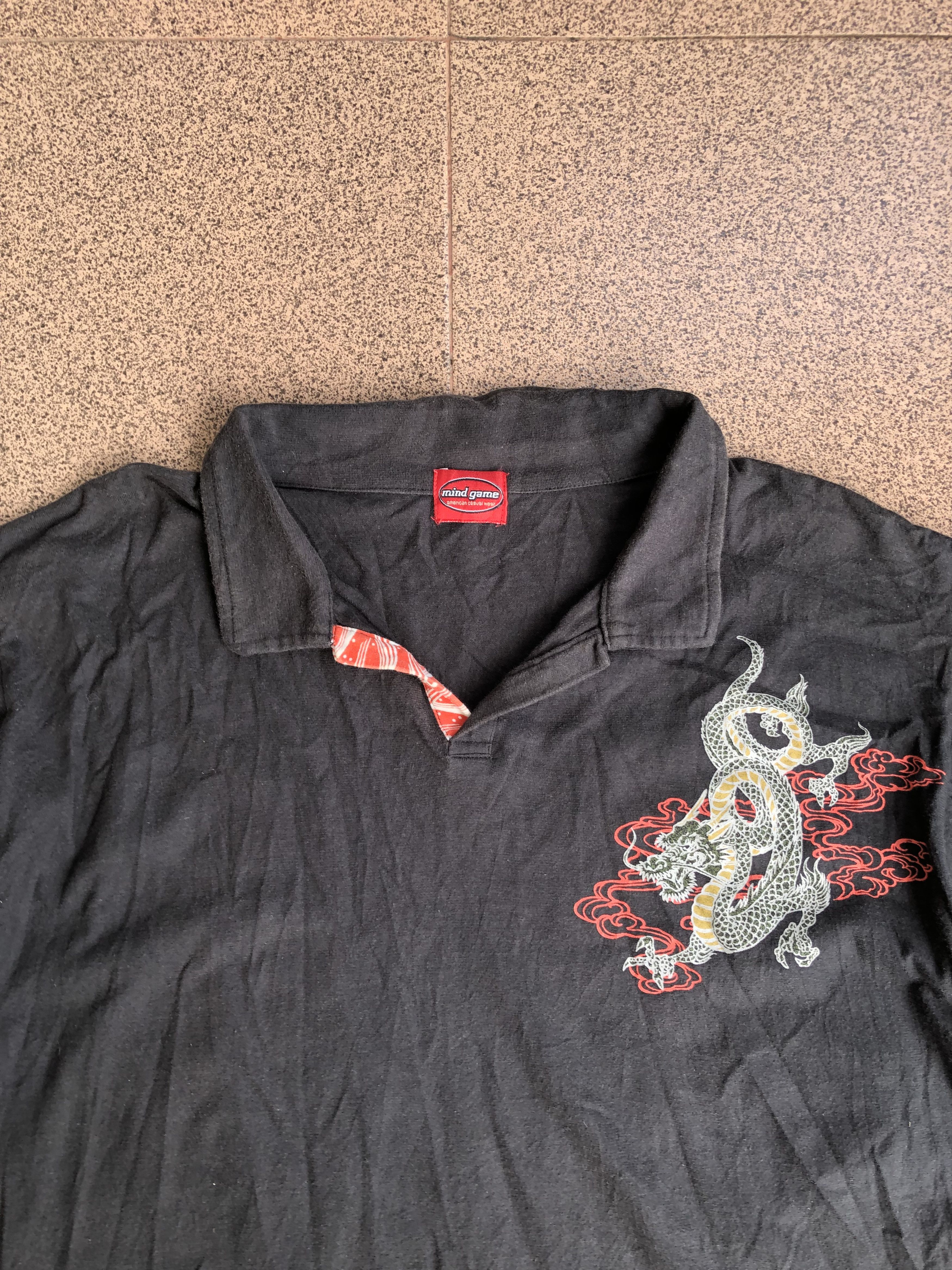 If Six Was Nine 2000s Double Layer Sukajan Vkei Style Y2k Japanese Size US L / EU 52-54 / 3 - 9 Thumbnail