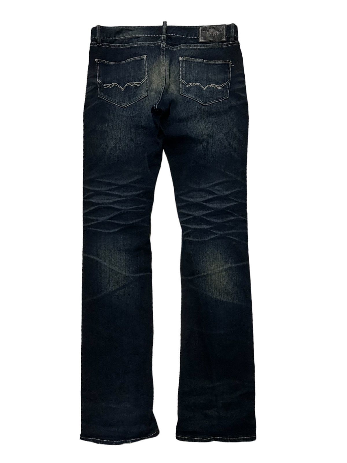 GOSTAR DE FUGA × If Six Was Nine × Le Grande Bleu (L.G.B.) GOSTAR DE FUGA 🎌☠️ vtg Japanese Style Denim Rare☠️☠️ Size US 33 - 7 Thumbnail